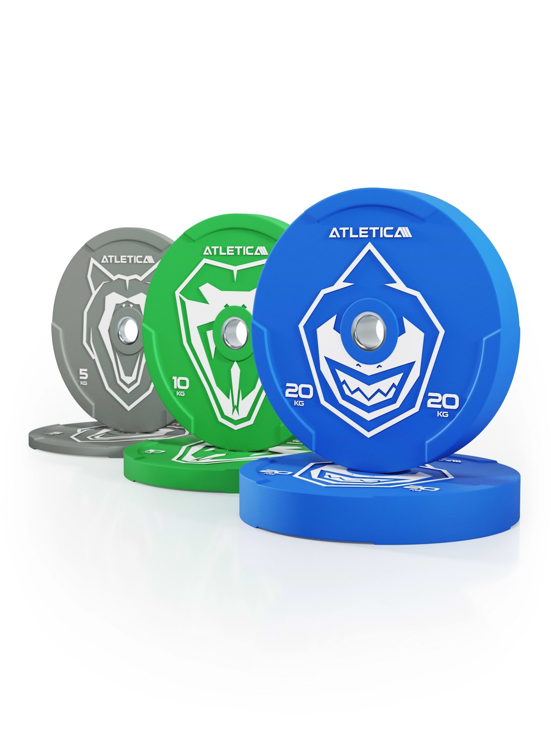 Animal Bumper Plates 70kg Set