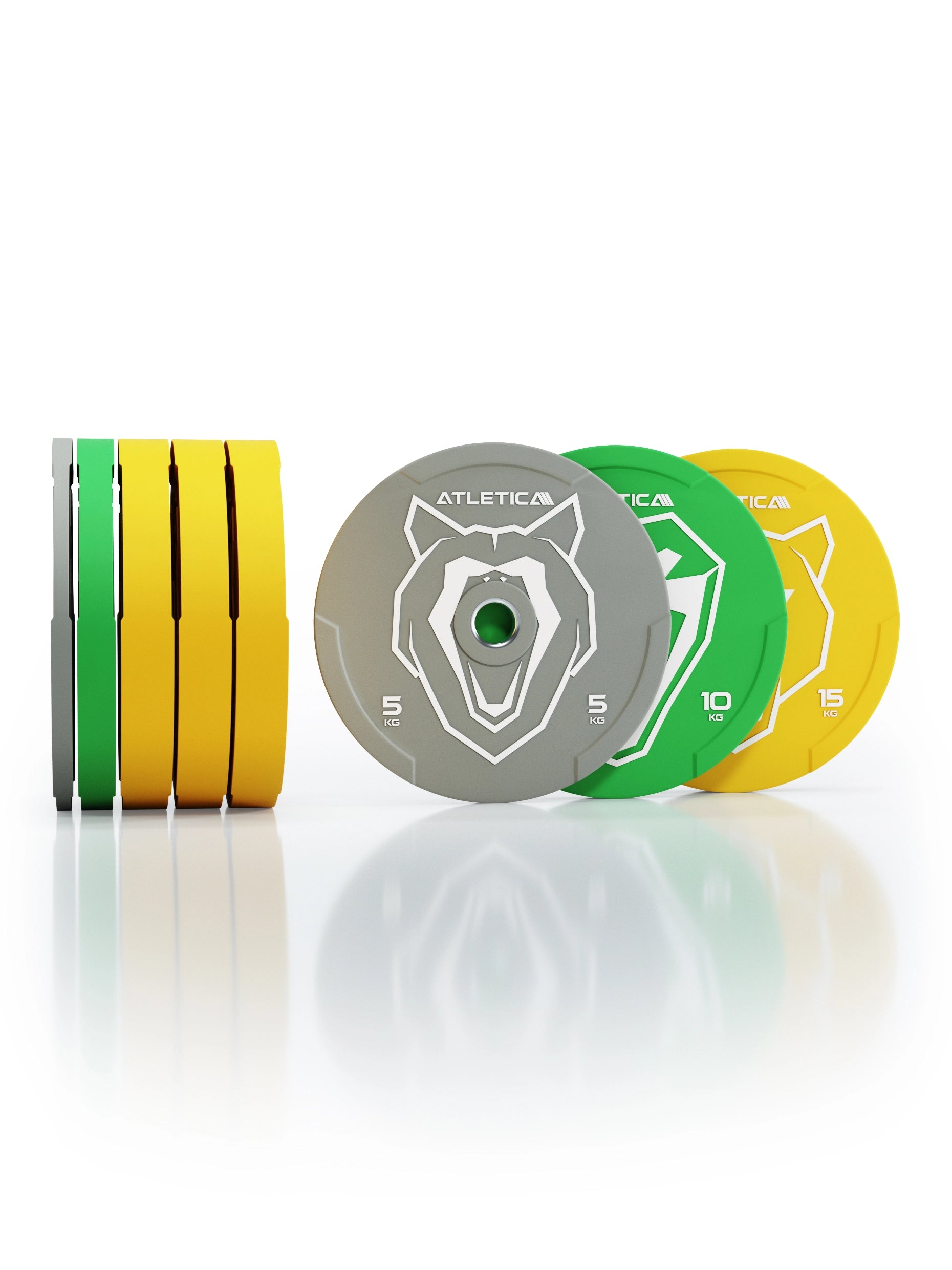 Animal Color Bumper Plates 90kg Set