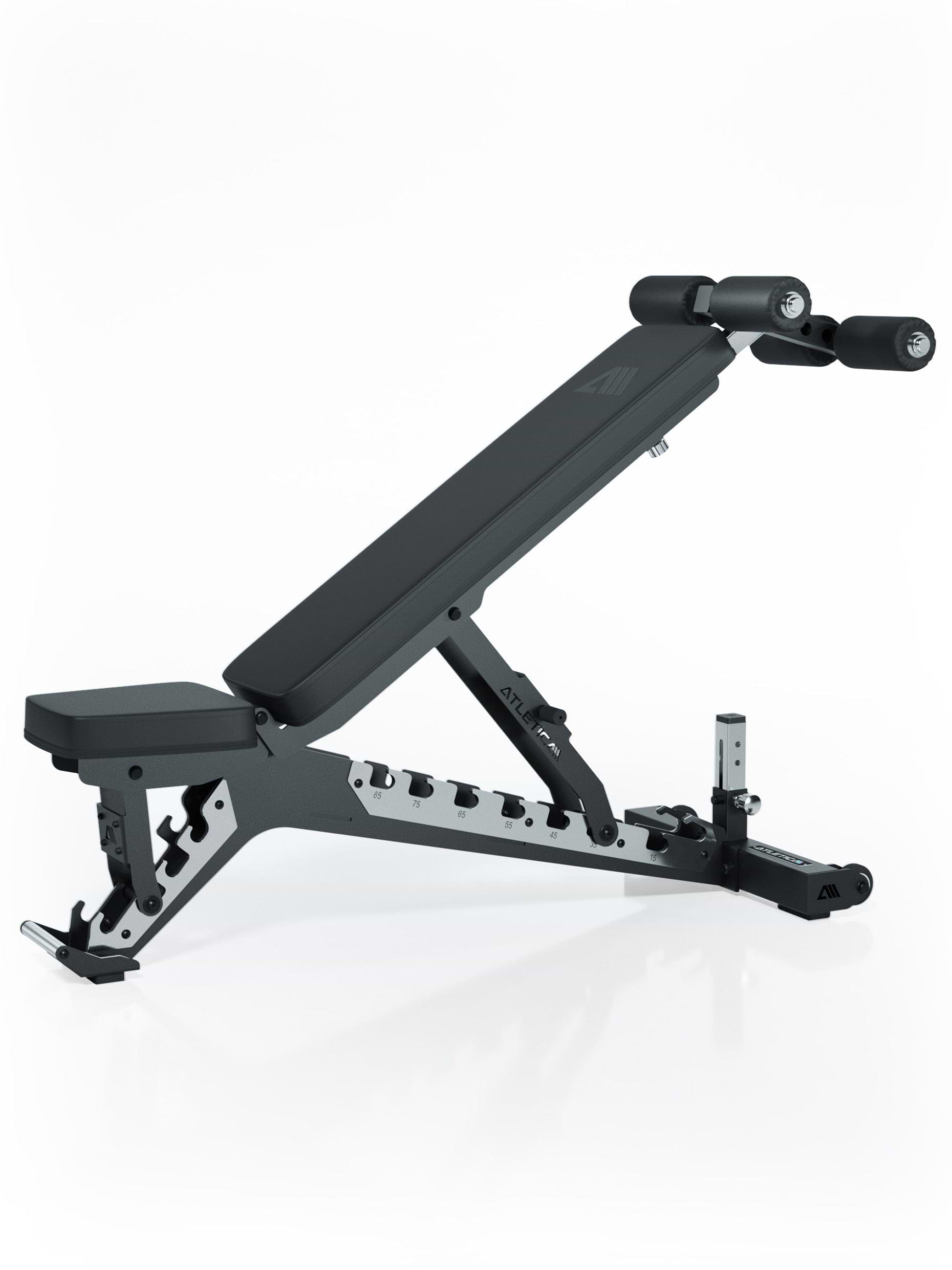 verstellbare Hantelbank B10: Leg Curl Option