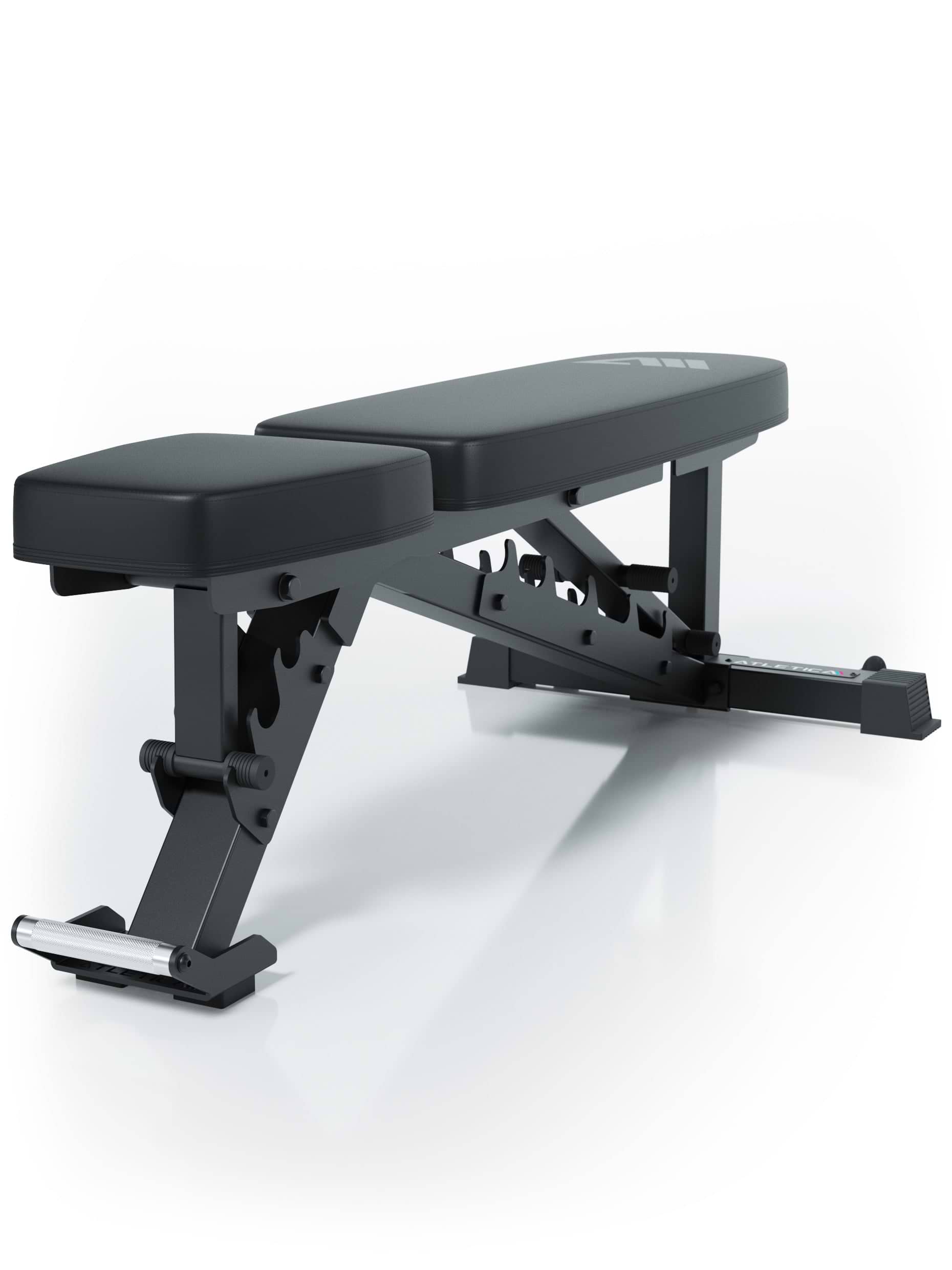 Schrägbank B4 verstellbar von Atletica: mit anpassbarem Sitz und verstellbarer Rückenlehne 