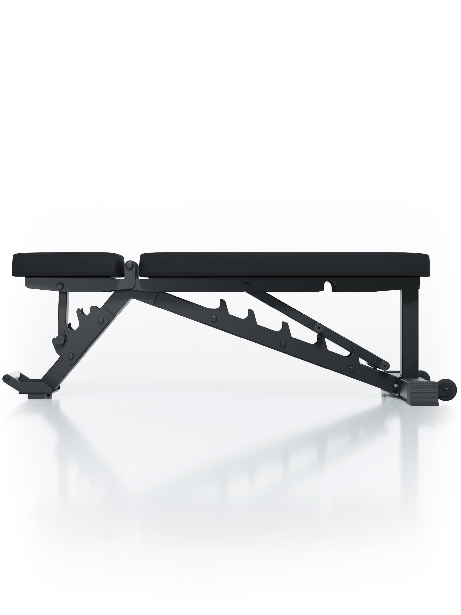 Hantelbank B4 verstellbar: Bis 450 kg belastbar | 30 kg schwere Schrägbank