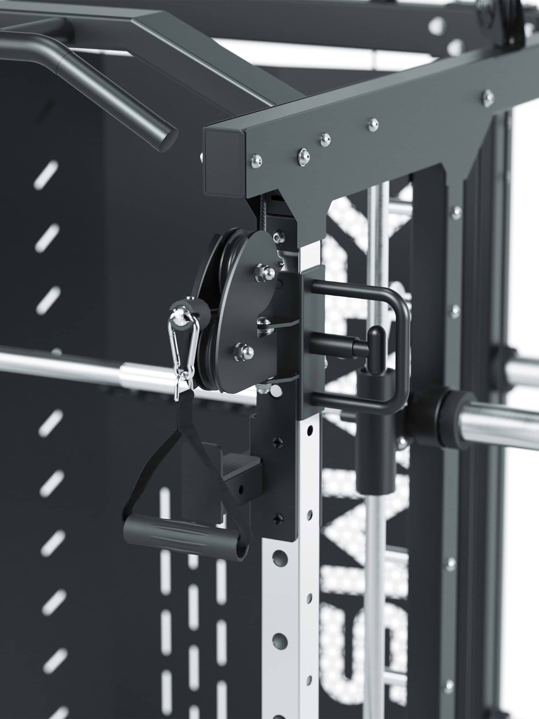 Dualer Kabelzug an der SWAT Multipresse