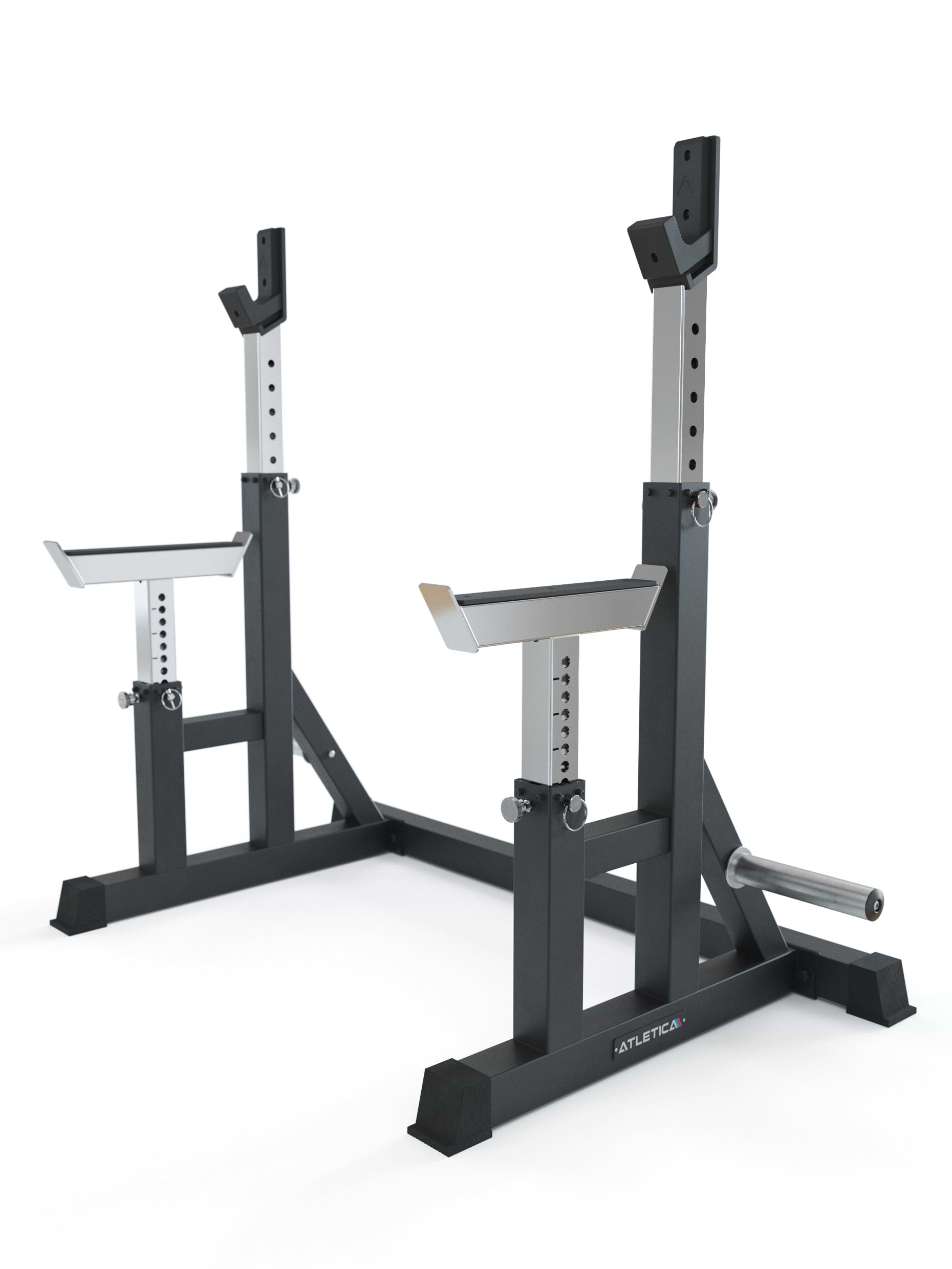 Dome Squat Rack SET | Gamma Langhantel | 120kg Iron Plates