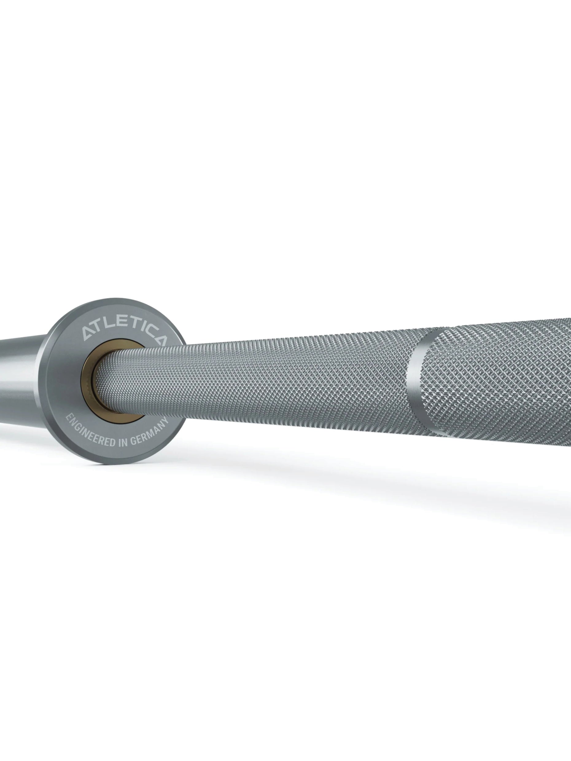 Langhantelstange Beta in weiß von Atletica