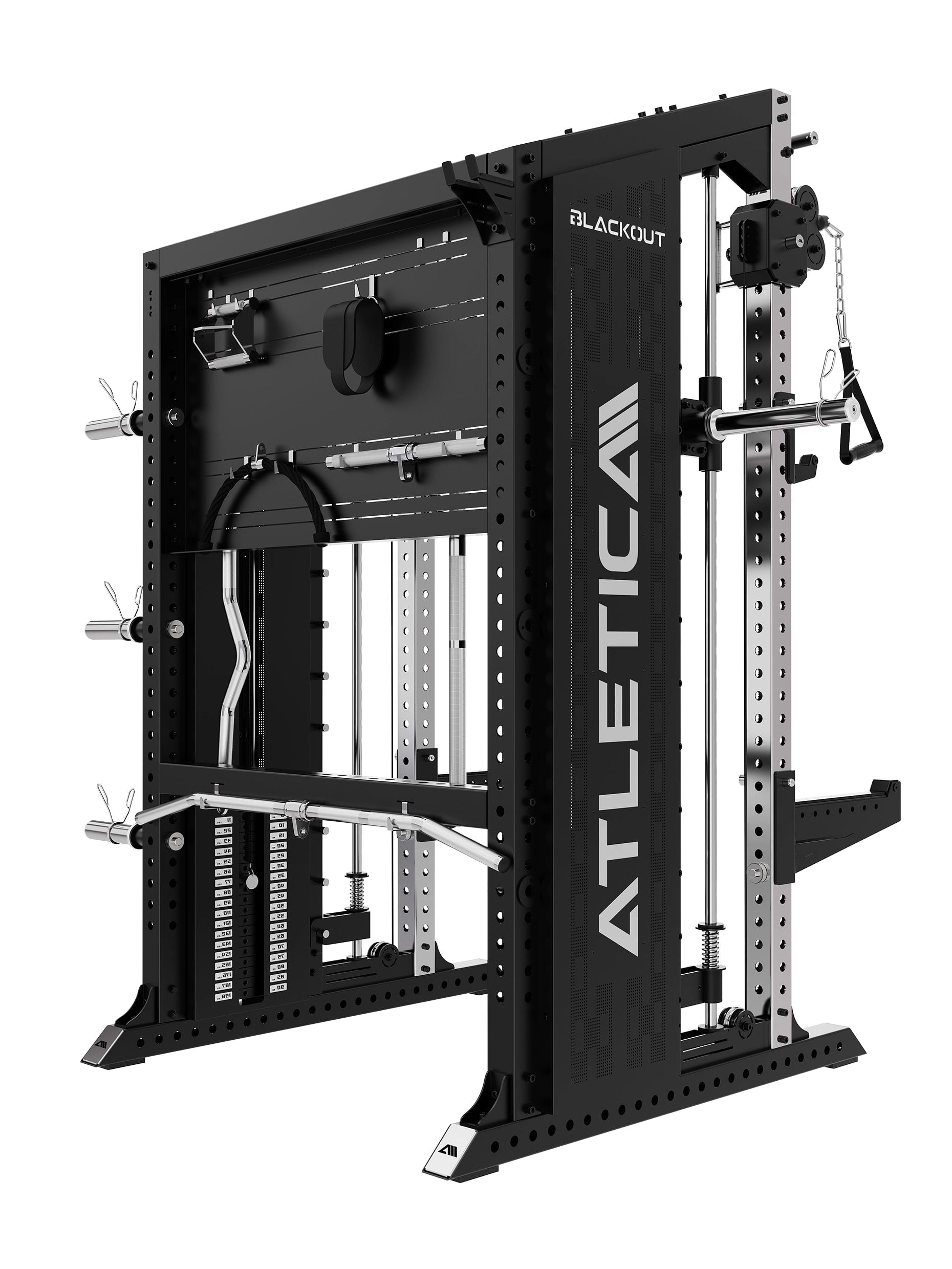 Blackout Kraftstation: integrierte Ablageflächen und Storage-Lösungen für Zubehör an Vorder- und Rückseite