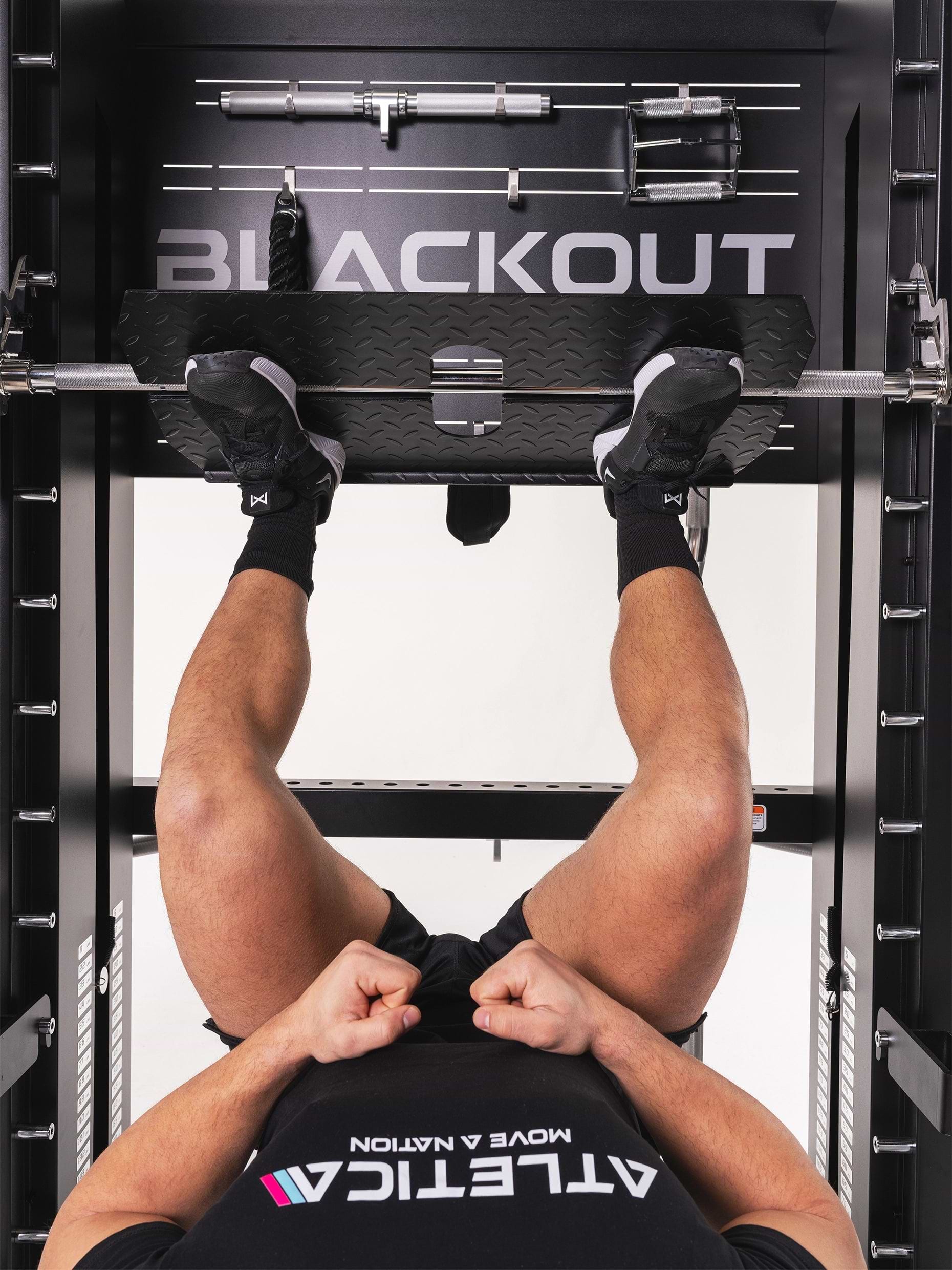 Beintraining an der Blackout Kraftstation