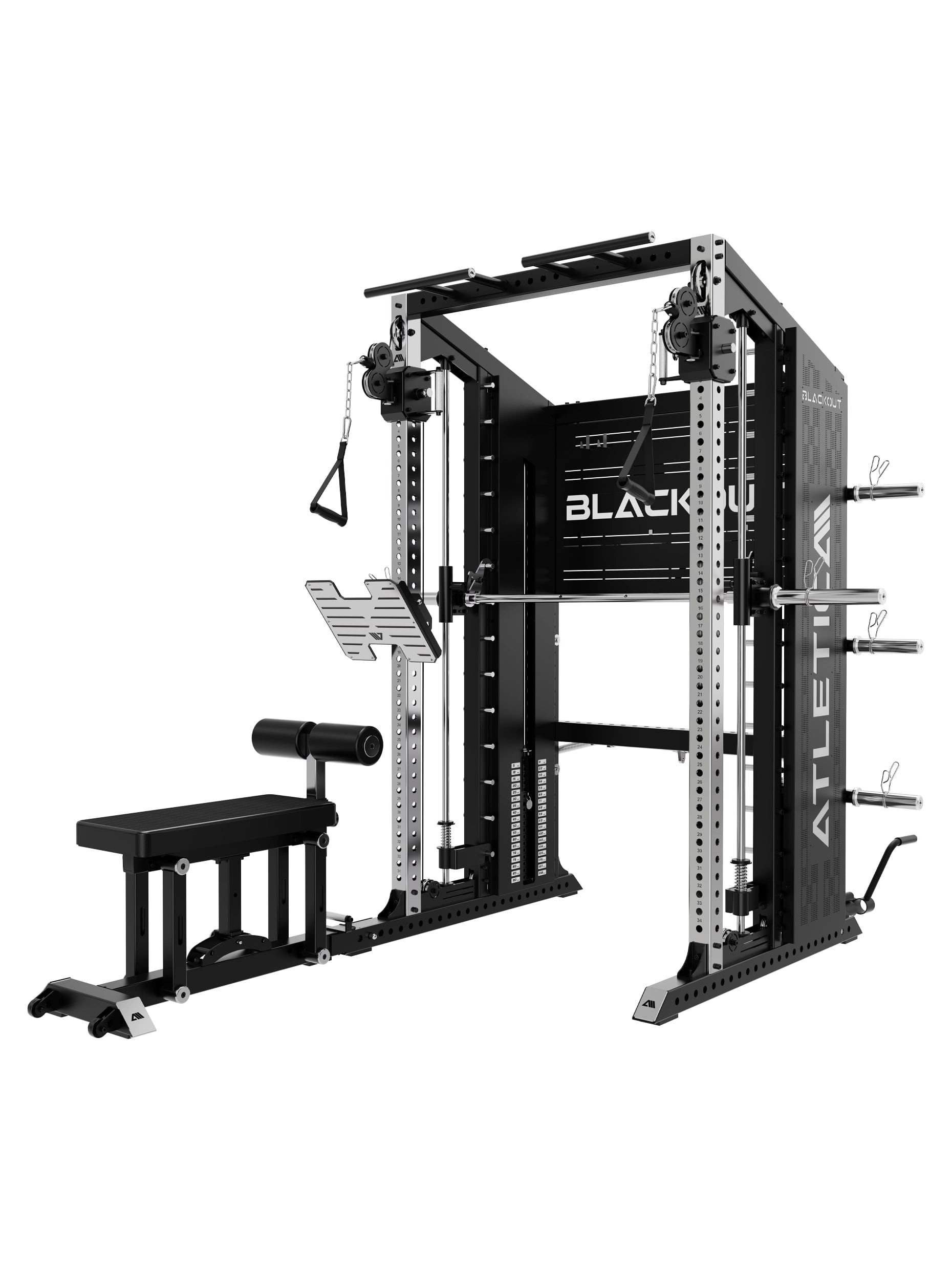 Blackout Kraftstation mit Steckgewichten von Atletica