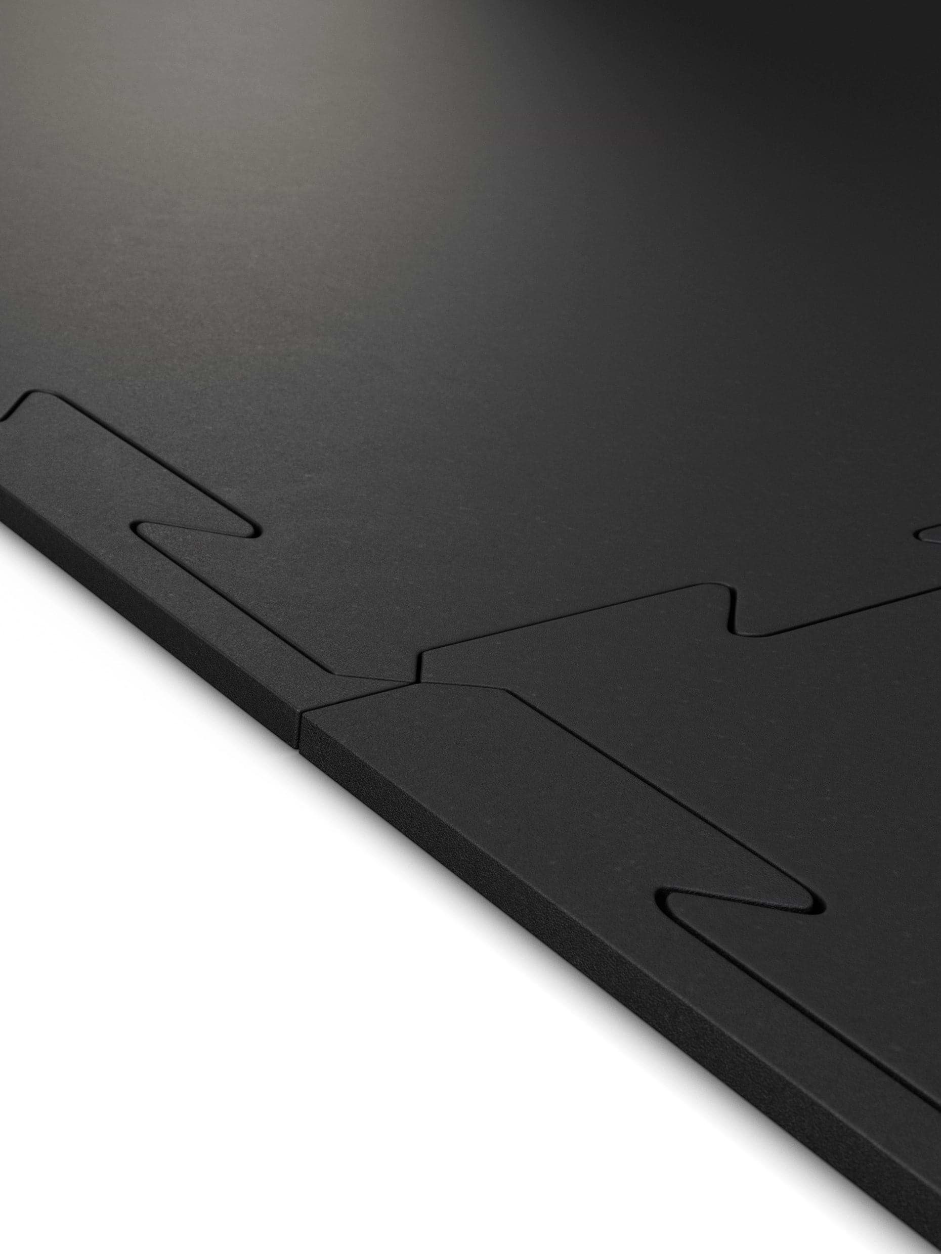 Bodenschutz | FlexProtect Bodenschutz 6mm 100x100cm, hochwertiges Kautschuk | Puzzle Verbindung | Feingranulat Oberfläche | Geruchsarm | TÜV