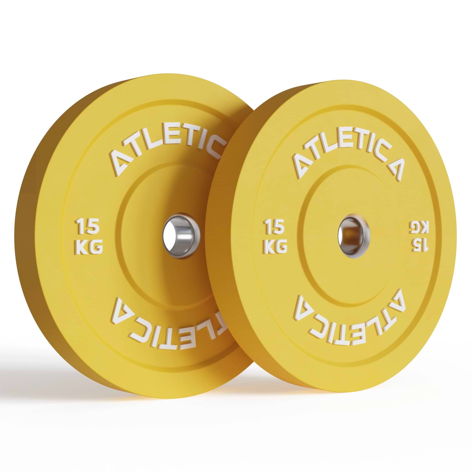 Color Bumper Plates Spectrum Set in gelb
