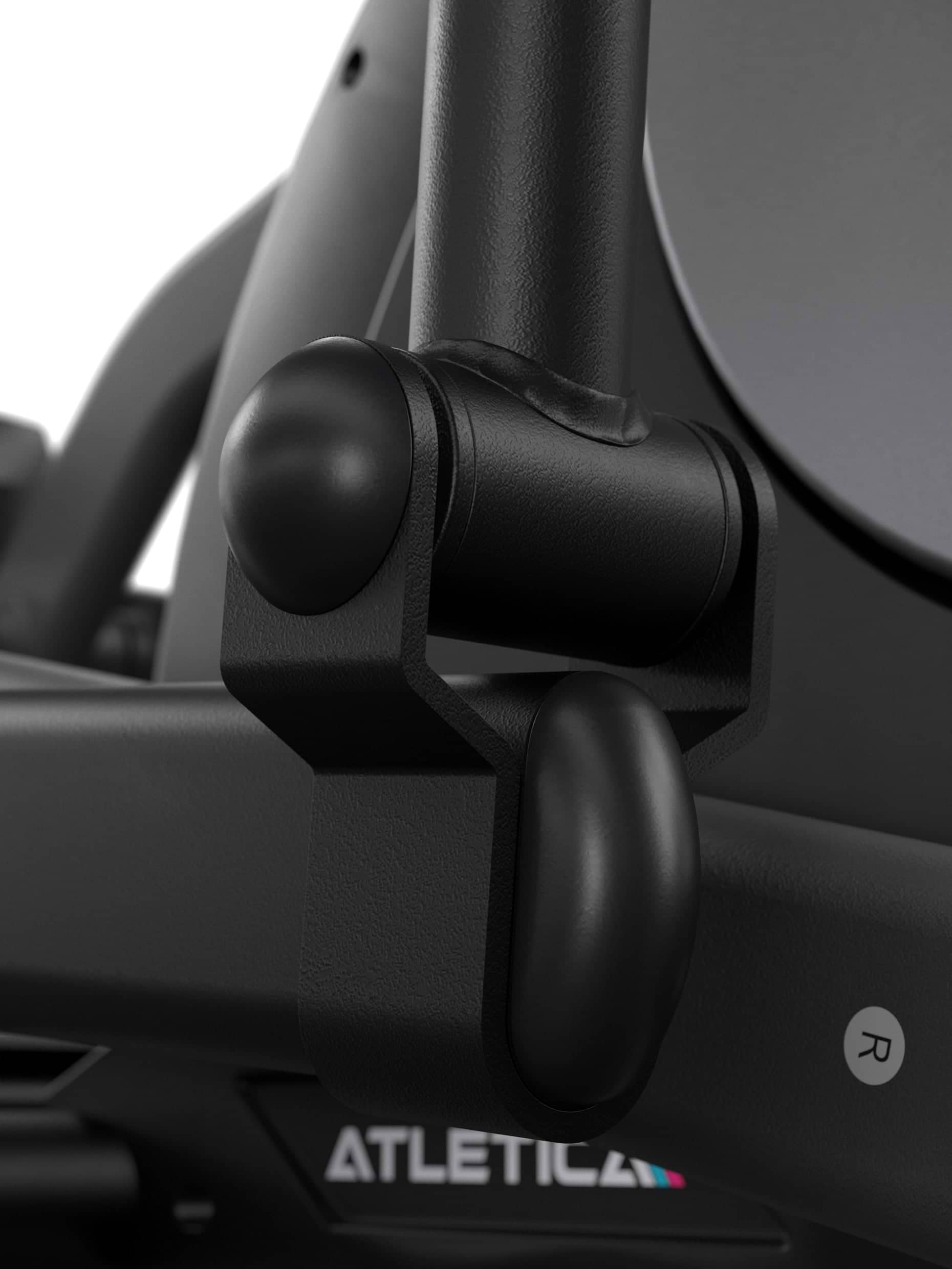 Atletica Crossfold Crosstrainer: Gleichmäßiger Rundlauf dank Poly-V-Rillenriemen-Antrieb