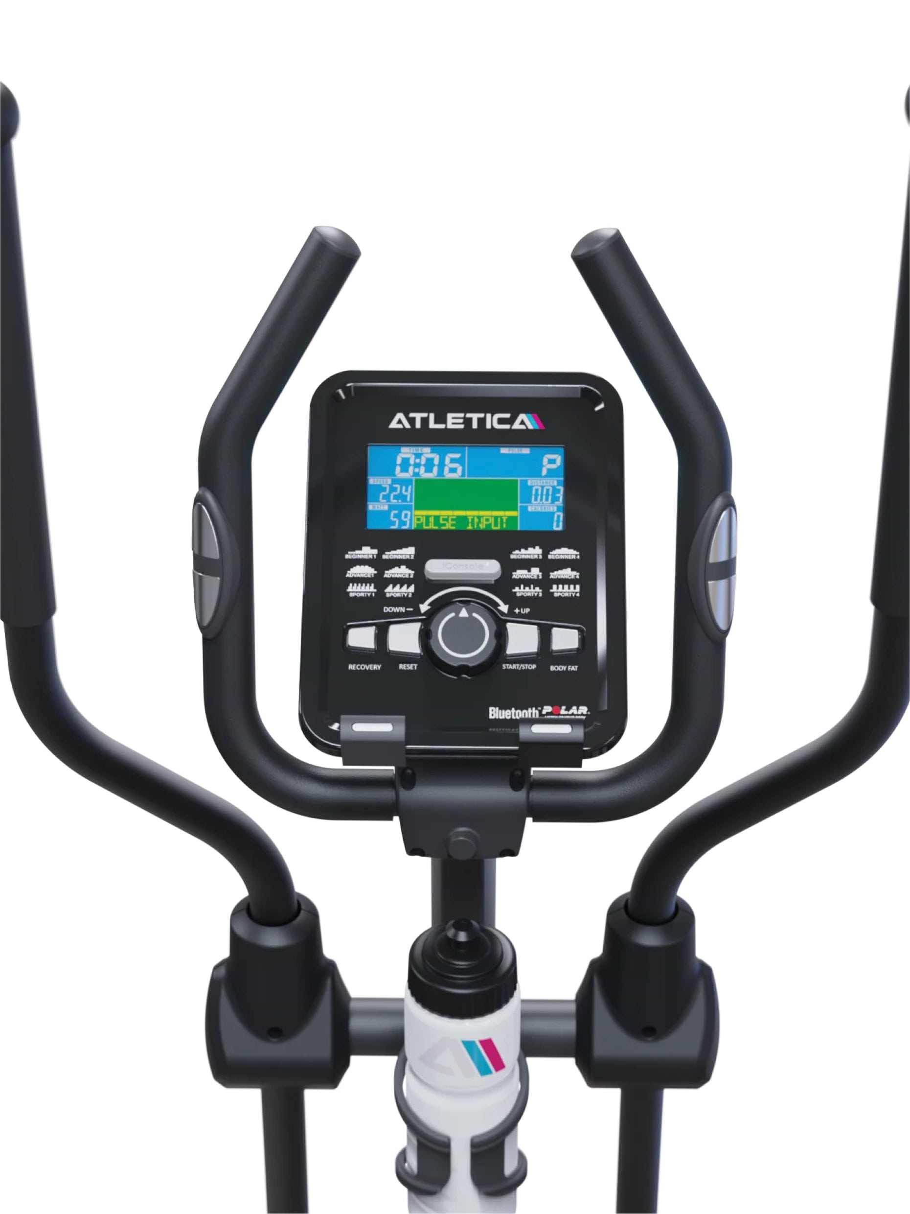 Ellipsentrainer Cardiogerät Cyclone: Kompakte Stellfläche für kleine Räume | 44cm Ellipsentrainer für ein anspruchsvolles Training | Heimtrainer für Personen bis 150kg geeignet