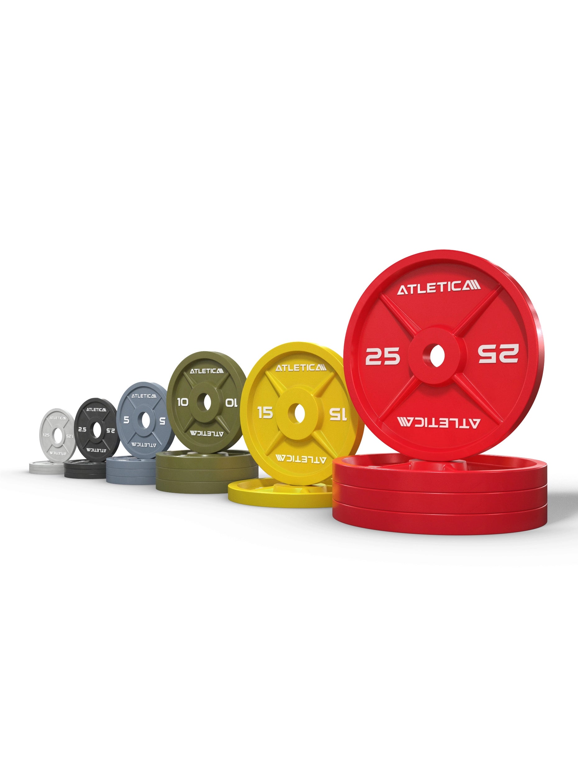 Color Iron Plates Set 205kg 1