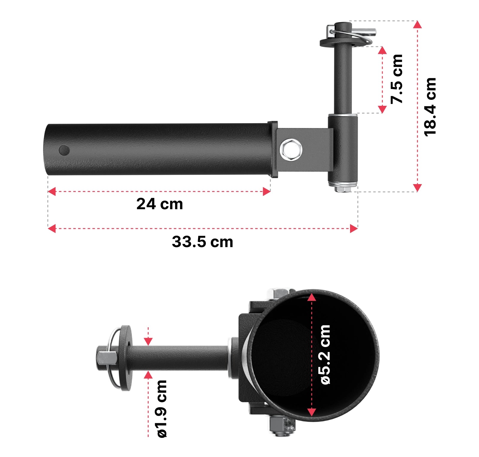 R8 Landmine Dimensionen