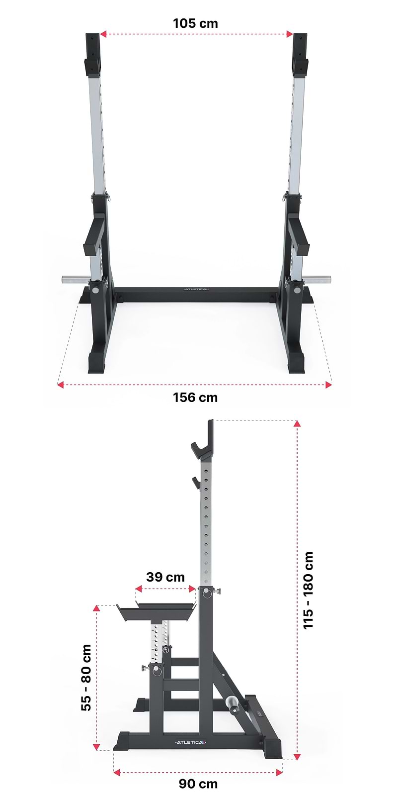 Dome Rack: Dimensionen