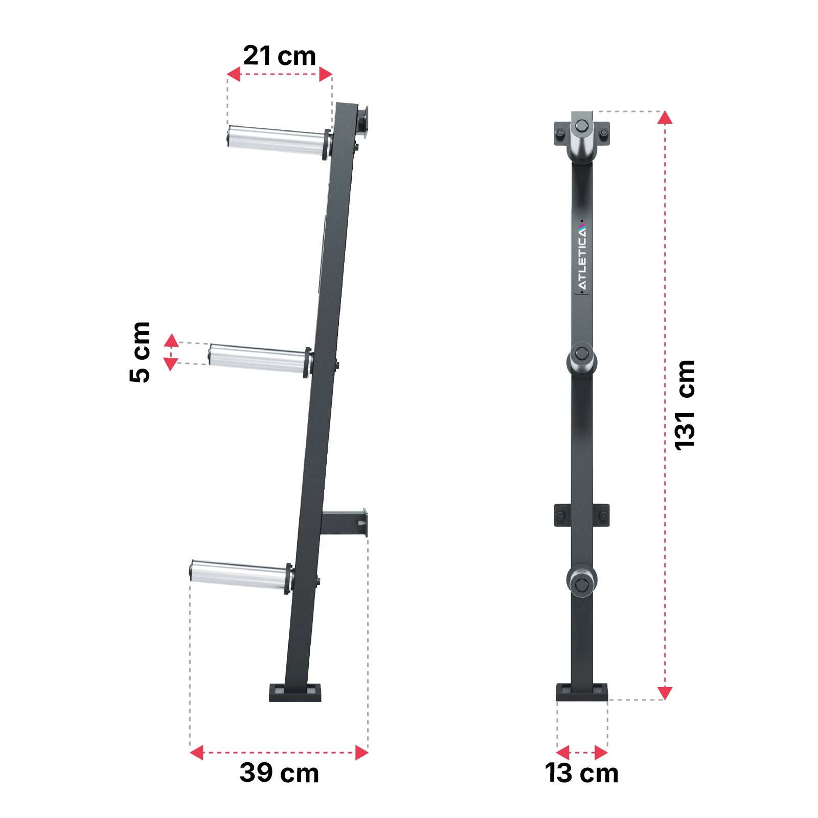 Speer Ablage für Gewichte: Dimensionen