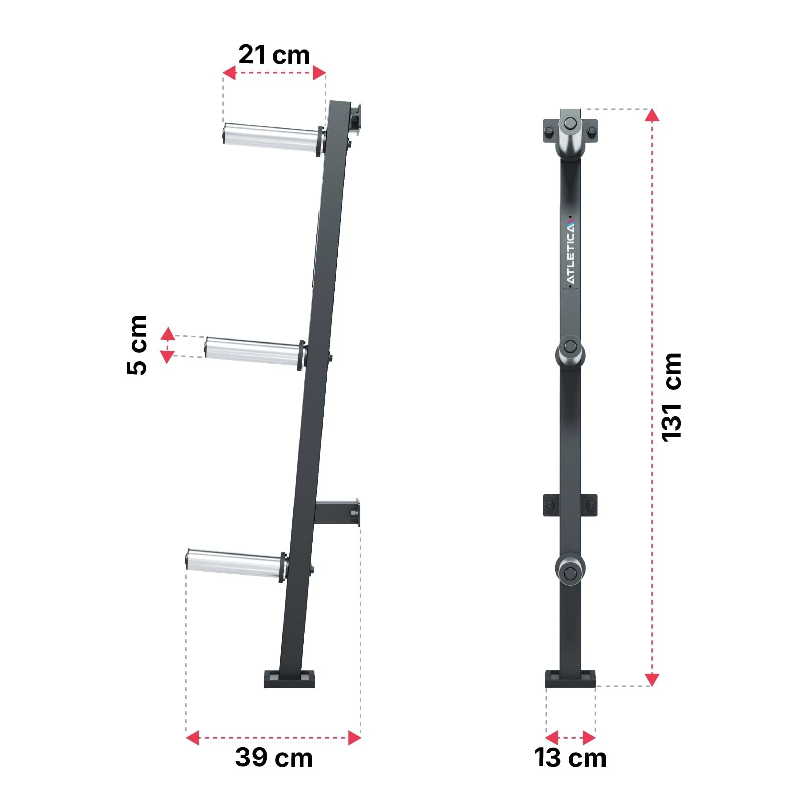 Speer Ablage für Gewichte: Dimensionen