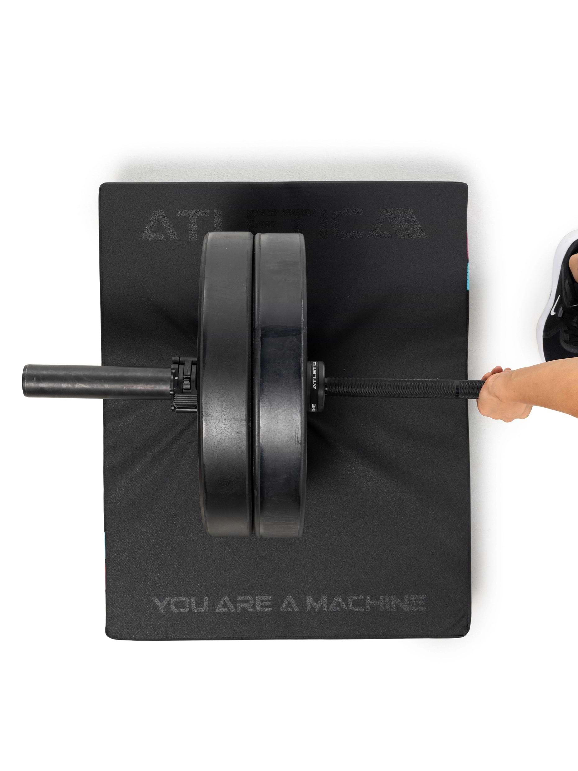 Drop Pad Abwurfmatten für Langhantel mit Gewichten