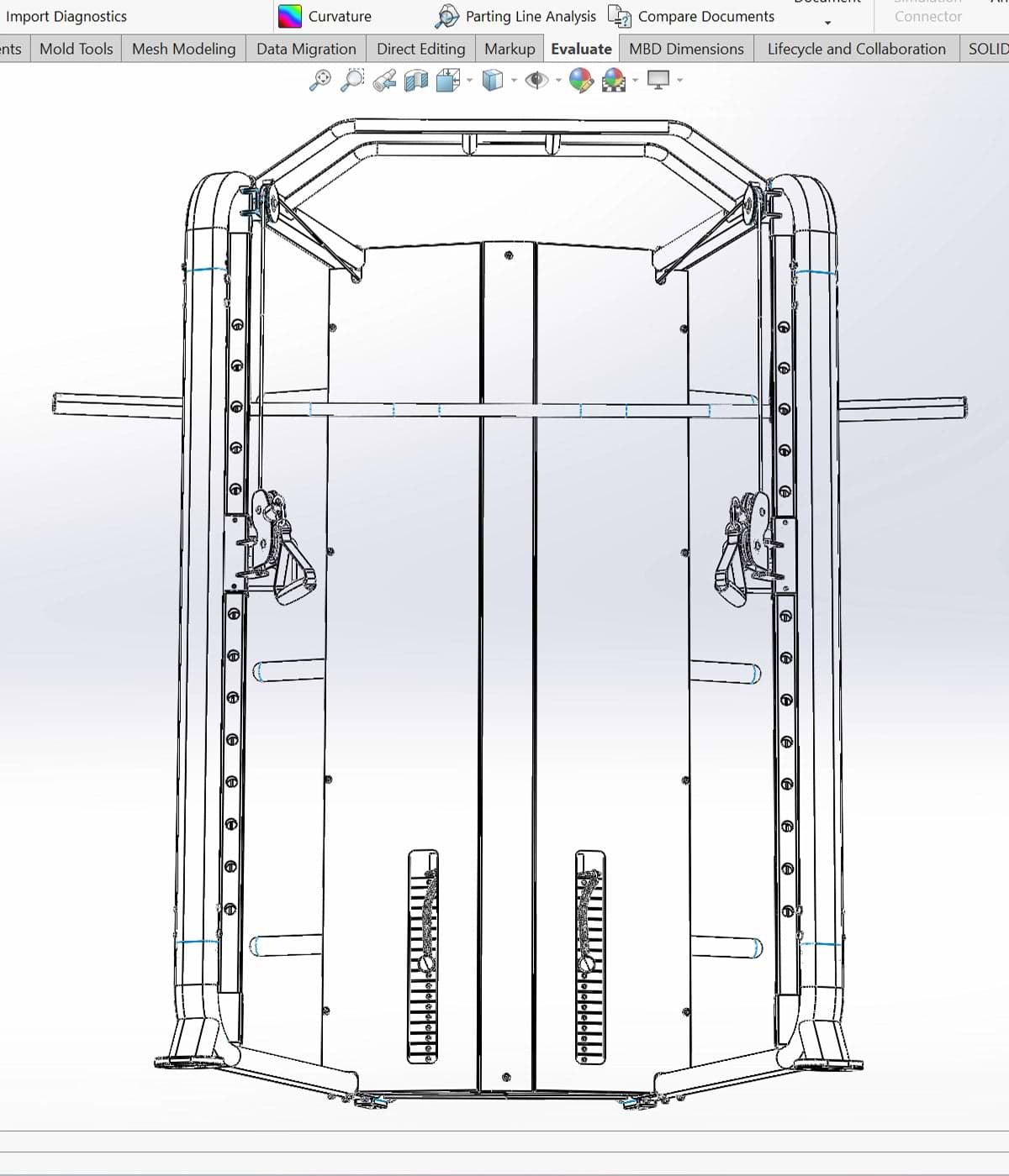 Atletica Fitnessgeräte Produktentwicklung: Planung und Konzept