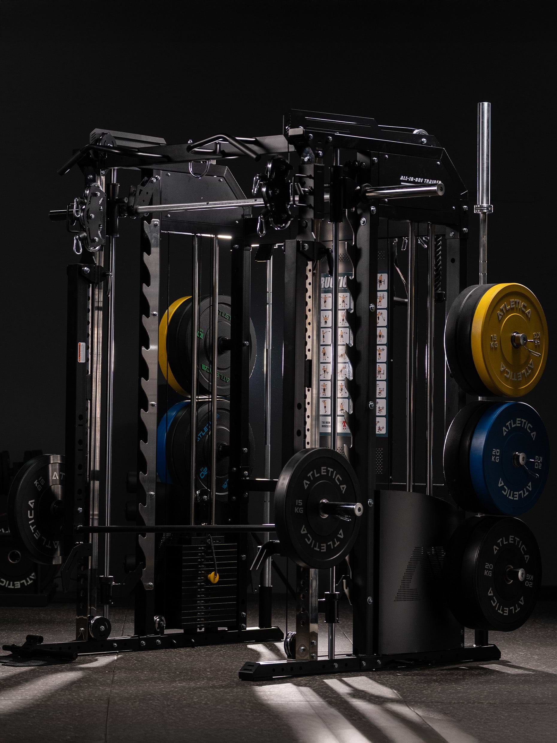 Kraftstation Fallout: lineare Multipresse, Latzug Set inklusive