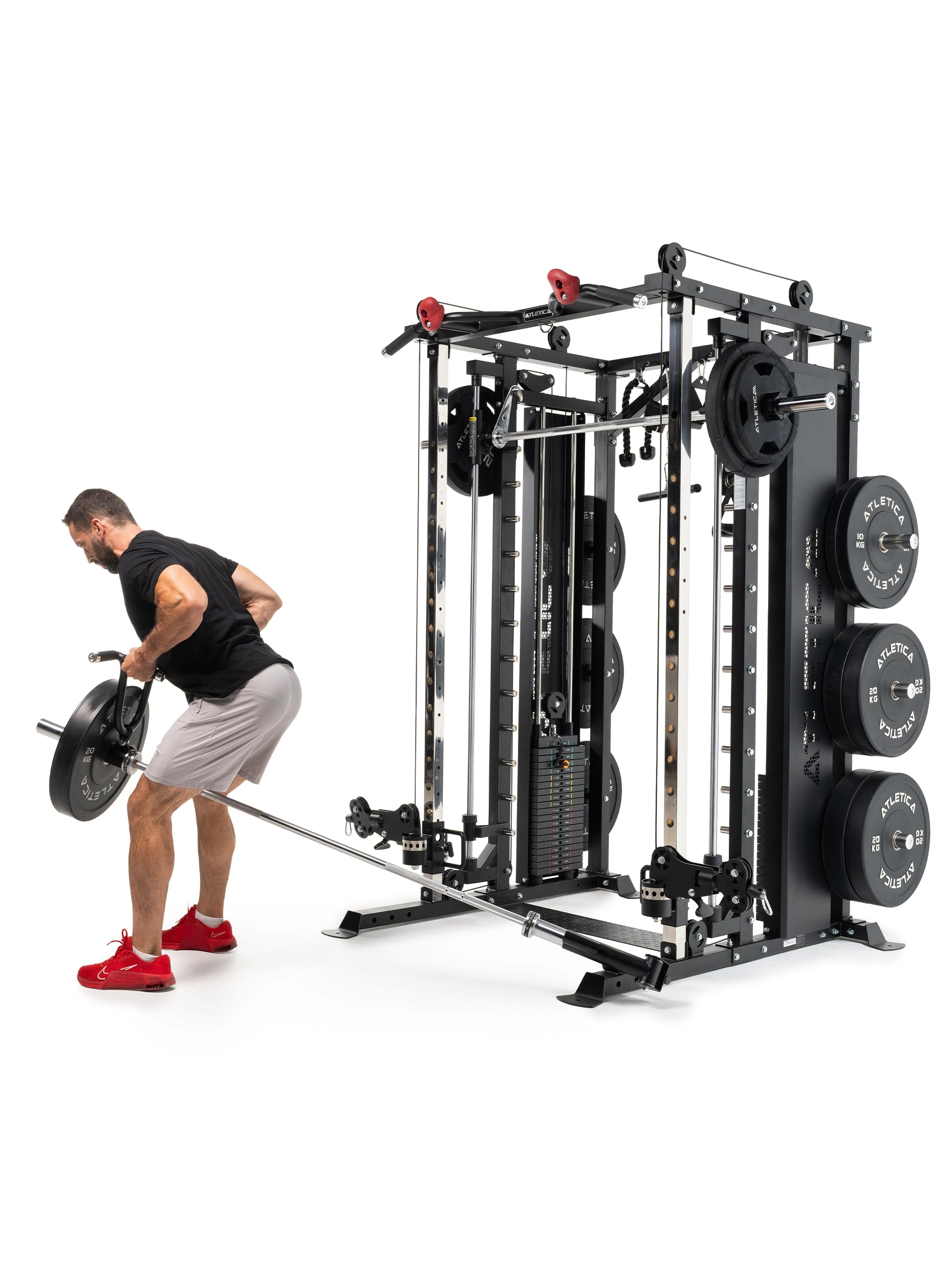 Langhantel Rudern an der Fortress Kraftstation