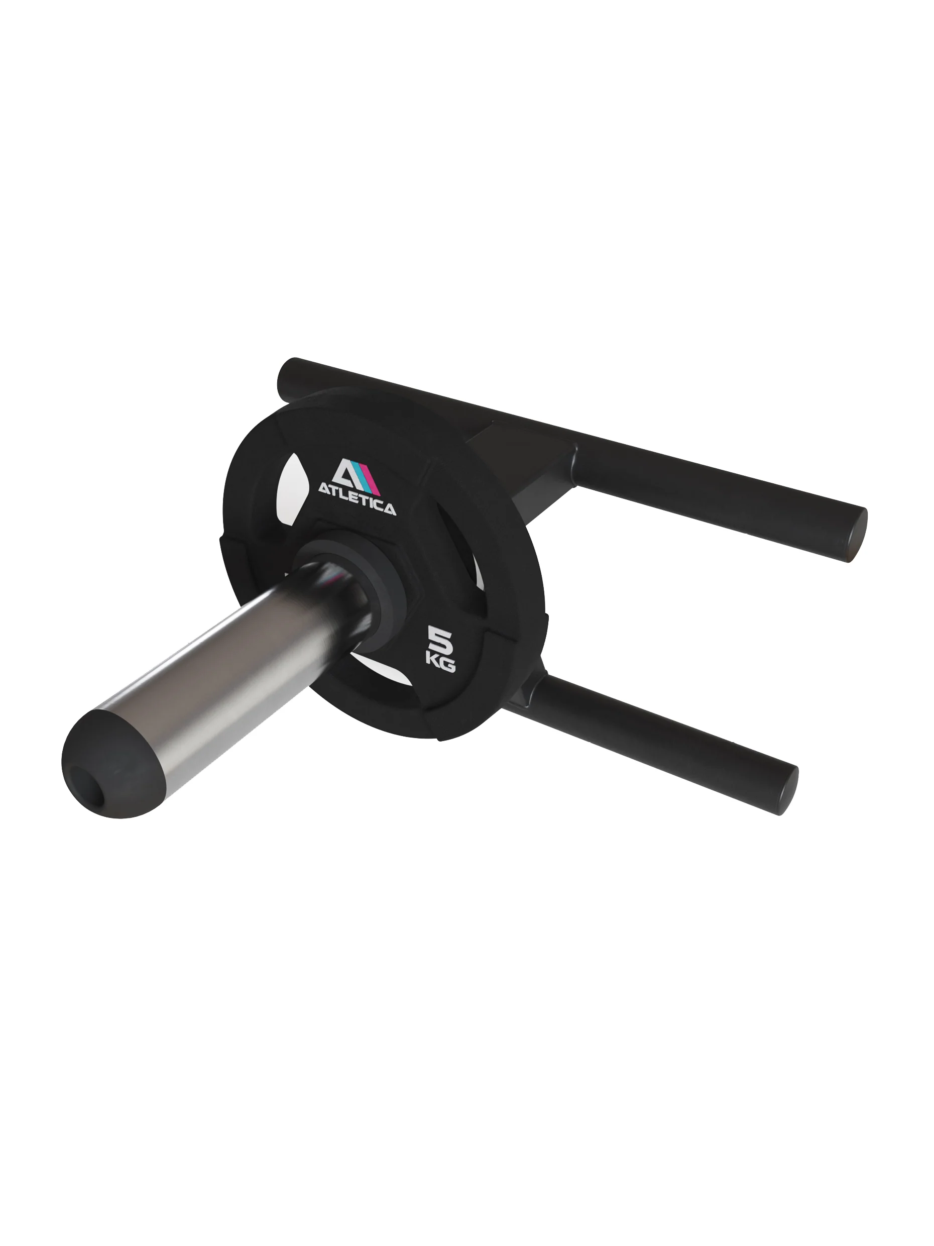 Leg Blaster Kompakter Beinstrecker | Zur Kräftigung des Quadrizeps und Schienbeins | Pulverbeschichteter Stahl und verchromter 50 mm Ø Sleeve