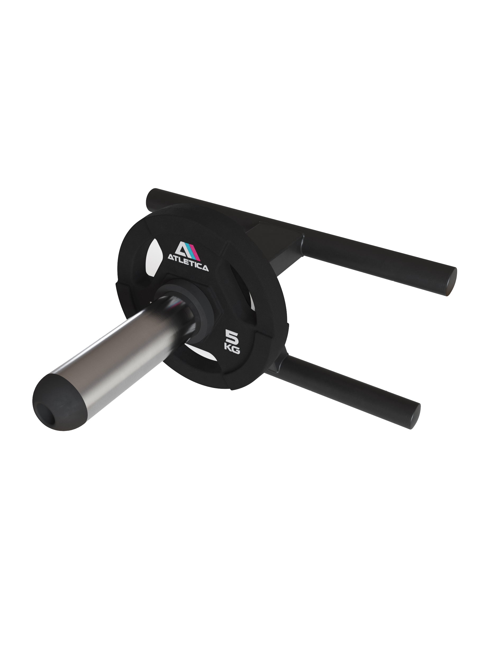 Leg Blaster Kompakter Beinstrecker | Zur Kräftigung des Quadrizeps und Schienbeins | Pulverbeschichteter Stahl und verchromter 50 mm Ø Sleeve