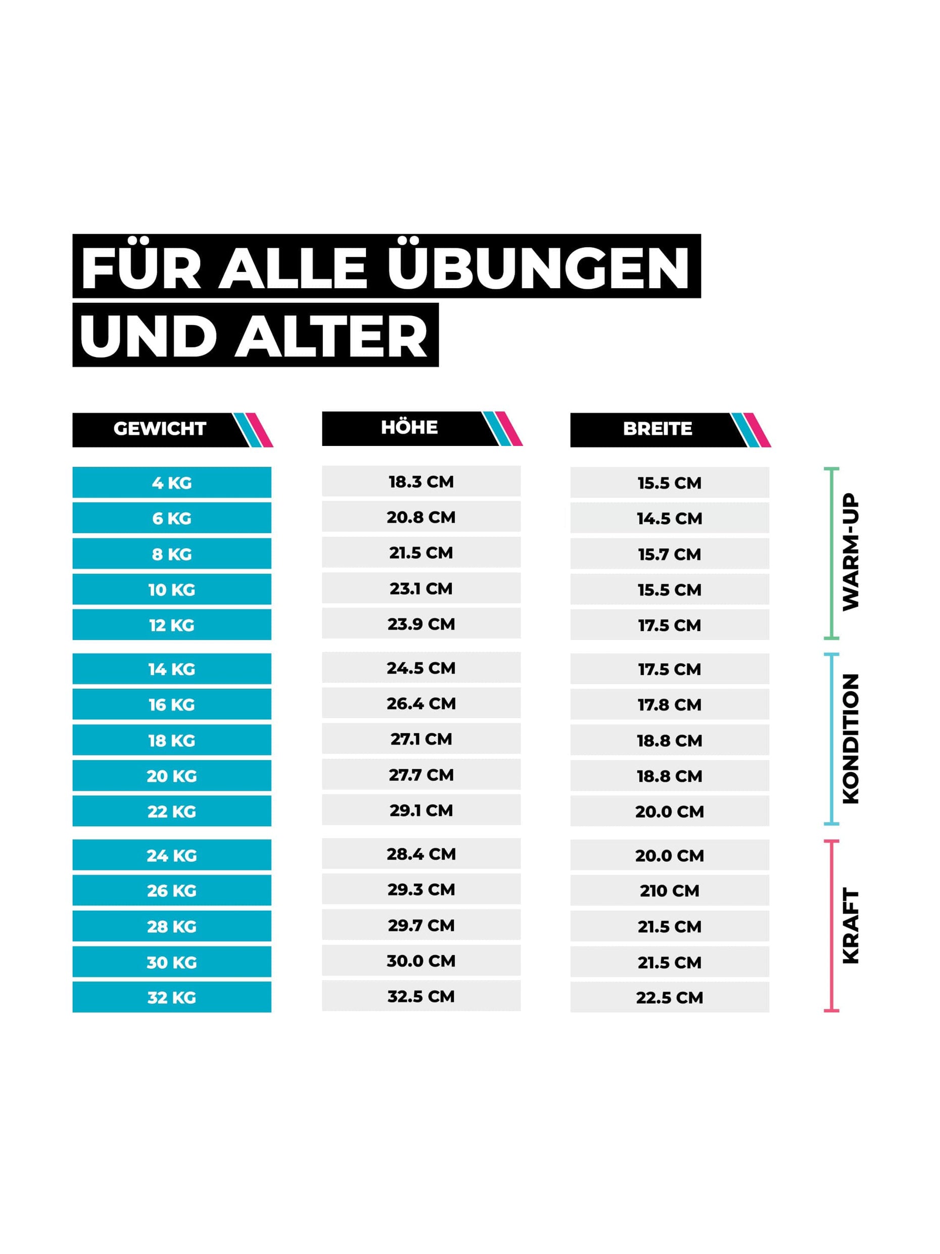 Gewichte Kettlebells Muscle & Power Set