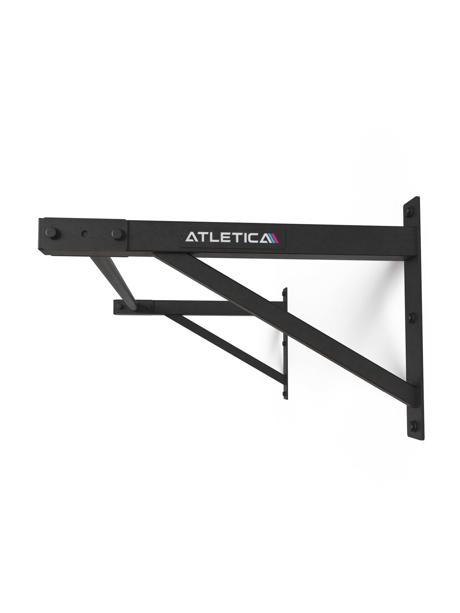 Klimmzugstange K1 Stabil mit 11 kg Eigengewicht | Wandmontage | 150 kg Trainingsgewicht | 121 cm breit | Set mit Schrauben und Dübeln