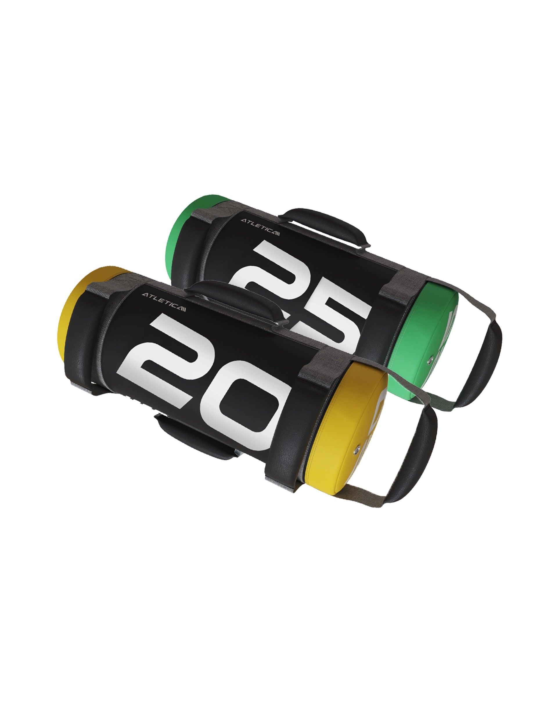 Power Bag Set Gewichte: 20 und 25 kg: Premium-Qualität | Functional Training Equipment | Außenhülle aus ultrastabilem PVC | Metallsand-Füllung