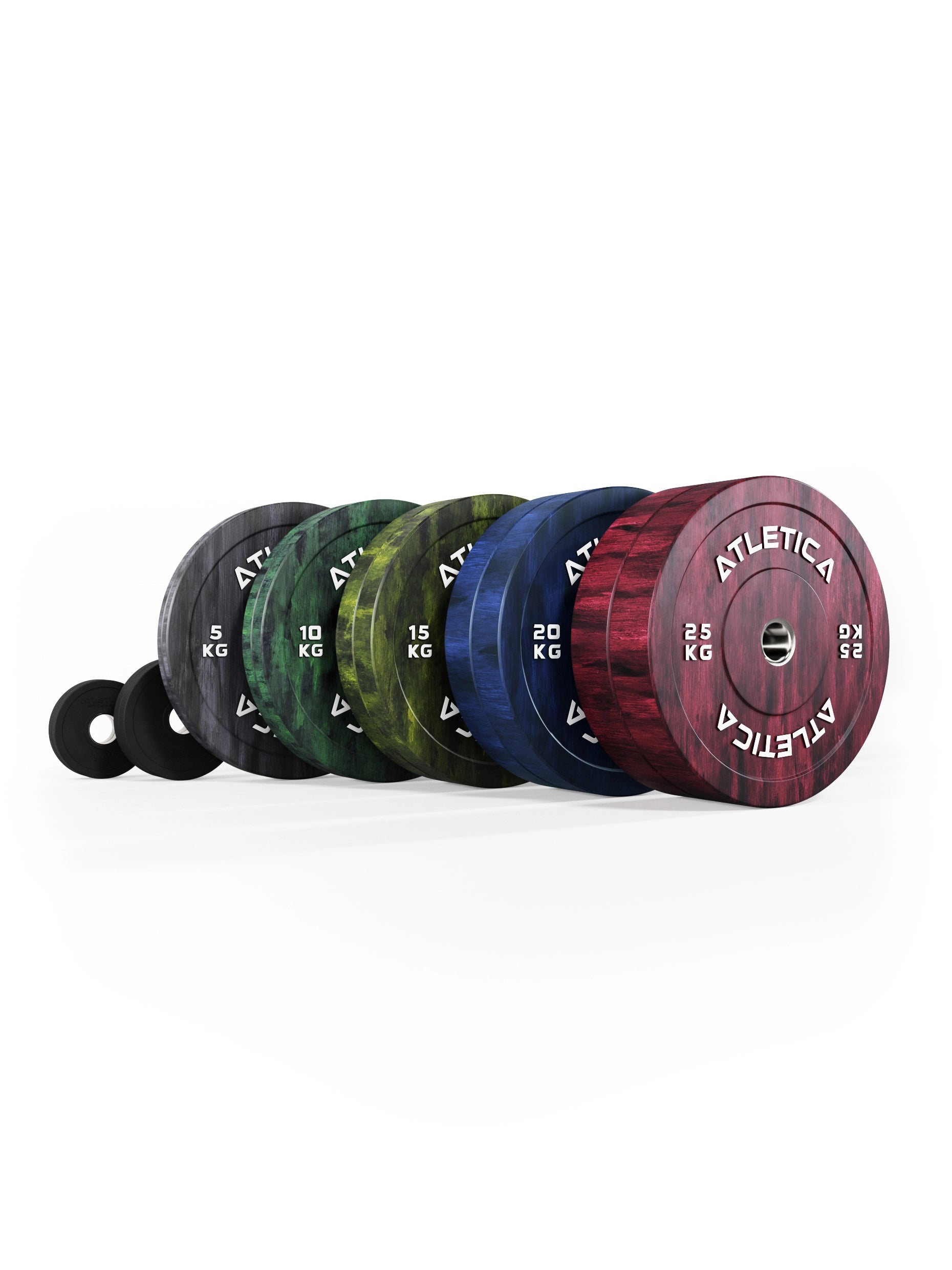 Fusion Bumper Plates 157.5kg Hantelscheiben Set