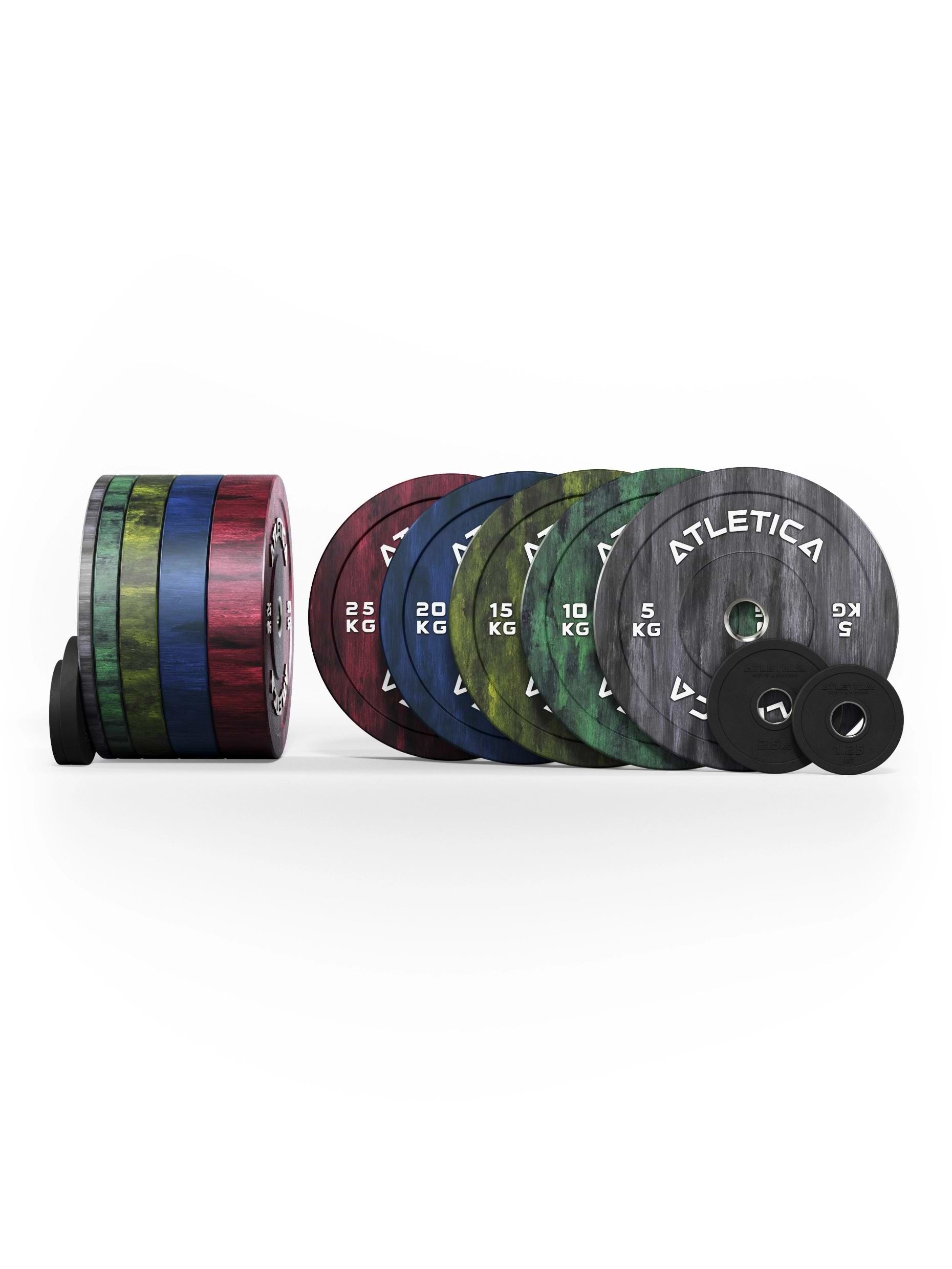 Atletica Fusion Bumper Plates Set 157.5kg
