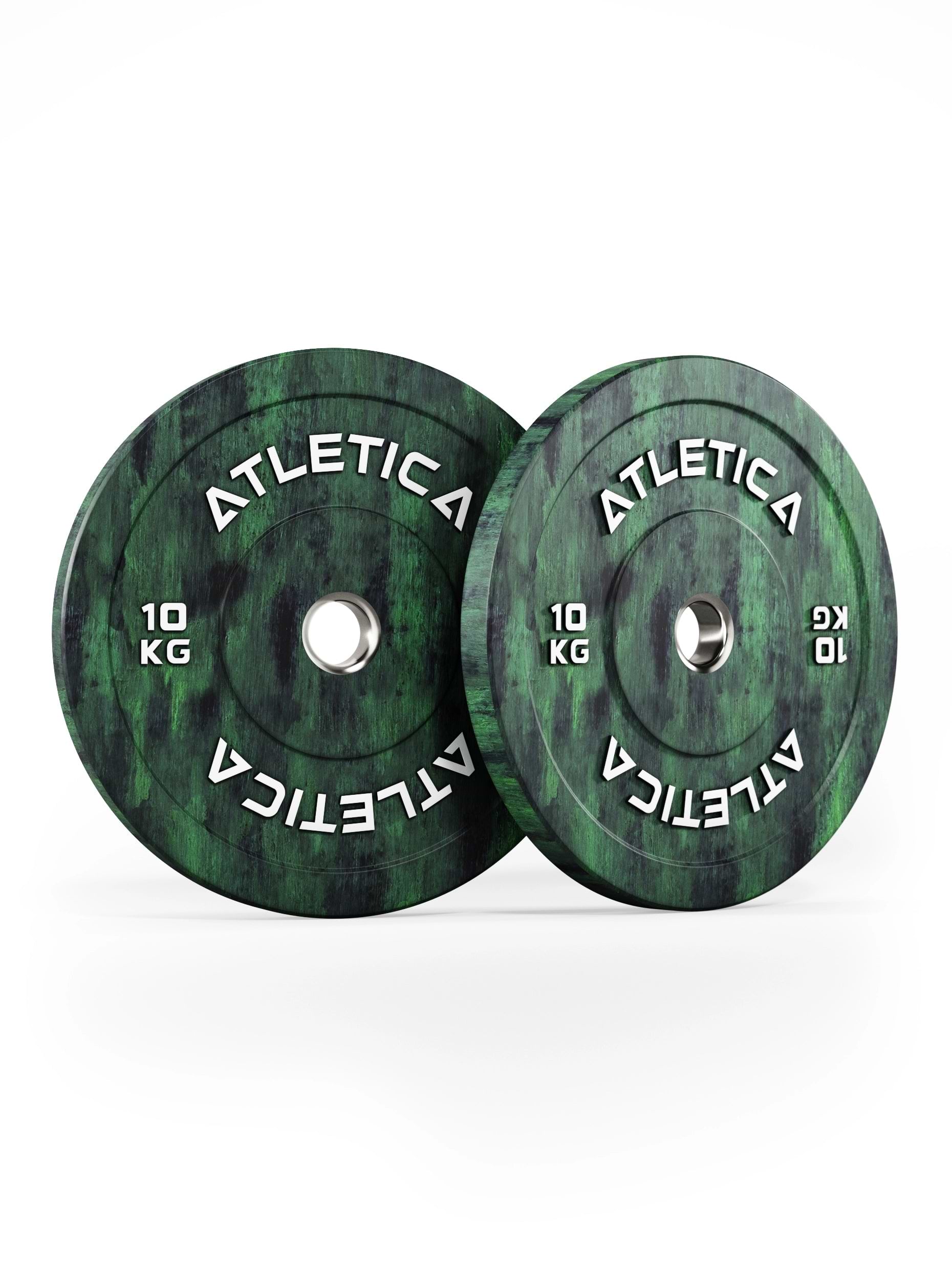 Fusion Bumper Plates 10kg von Atletica, Paar