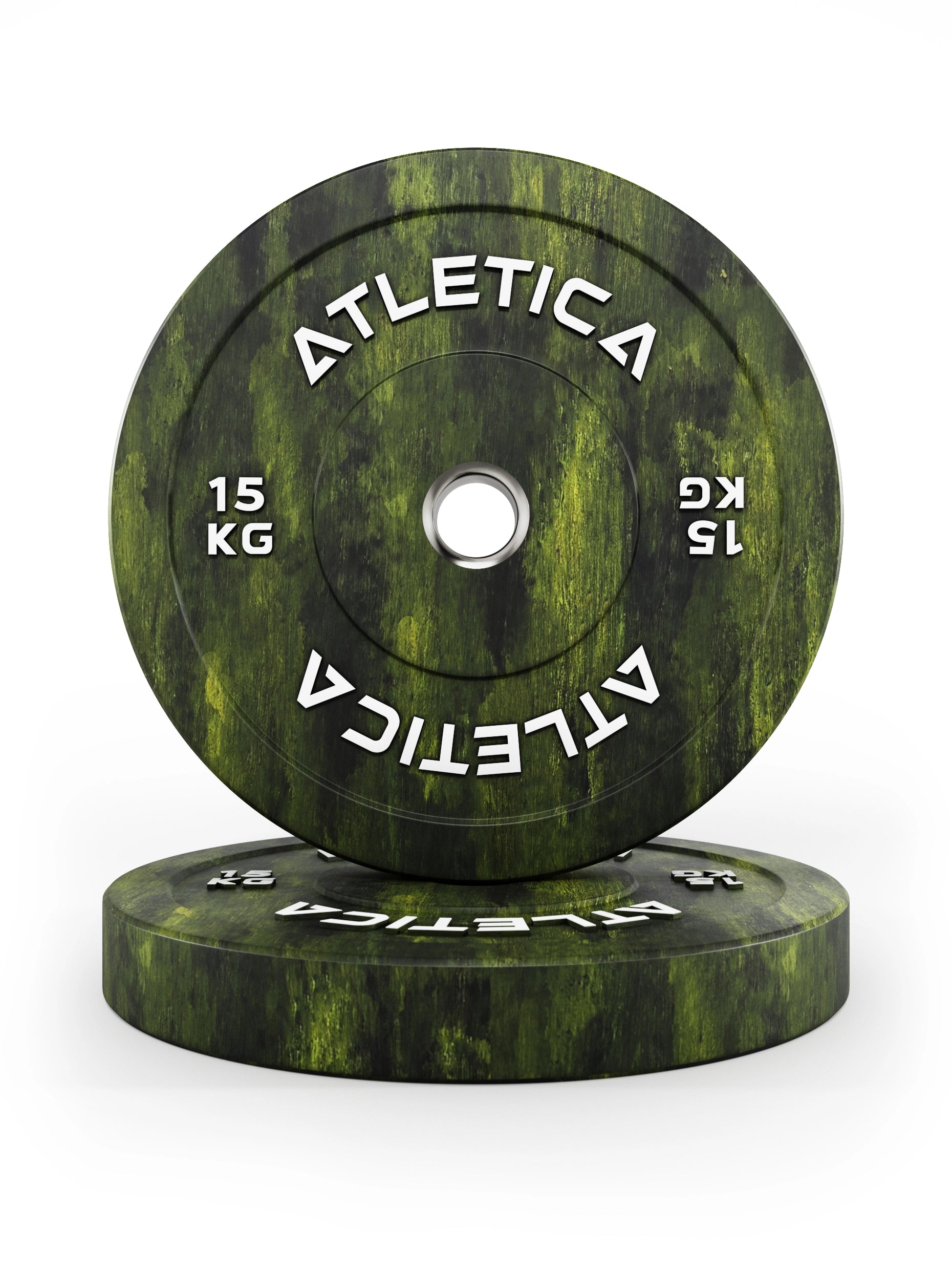 Atletica Fusion Bumper Plates 15kg Paar