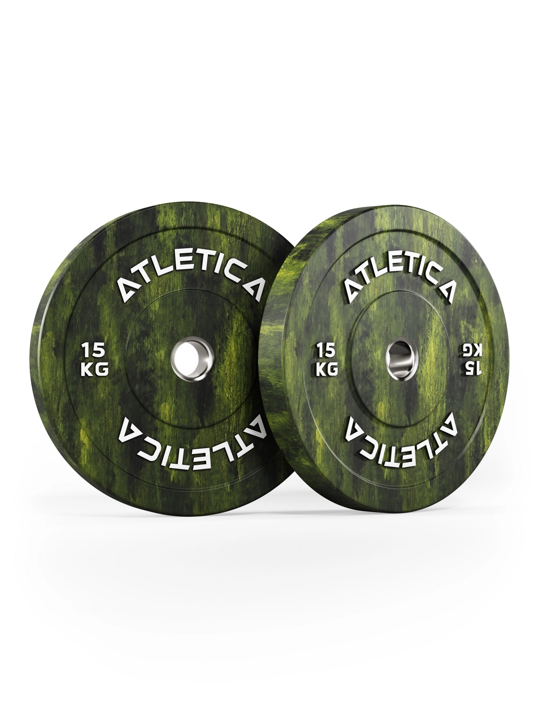 Fusion Bumper Plates 15kg von Atletica, Paar