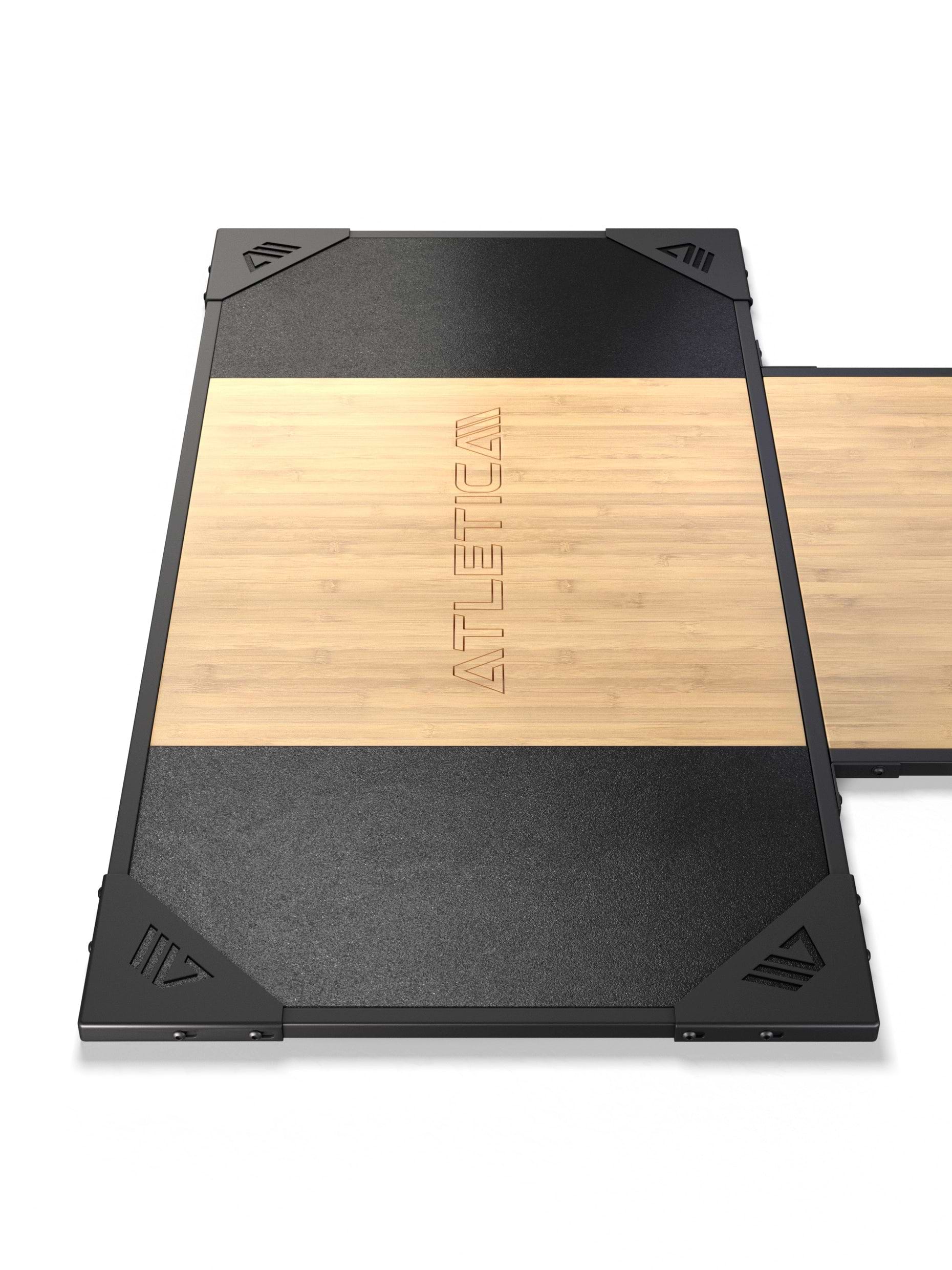 Atletica Logo Gewichtheben Plattform