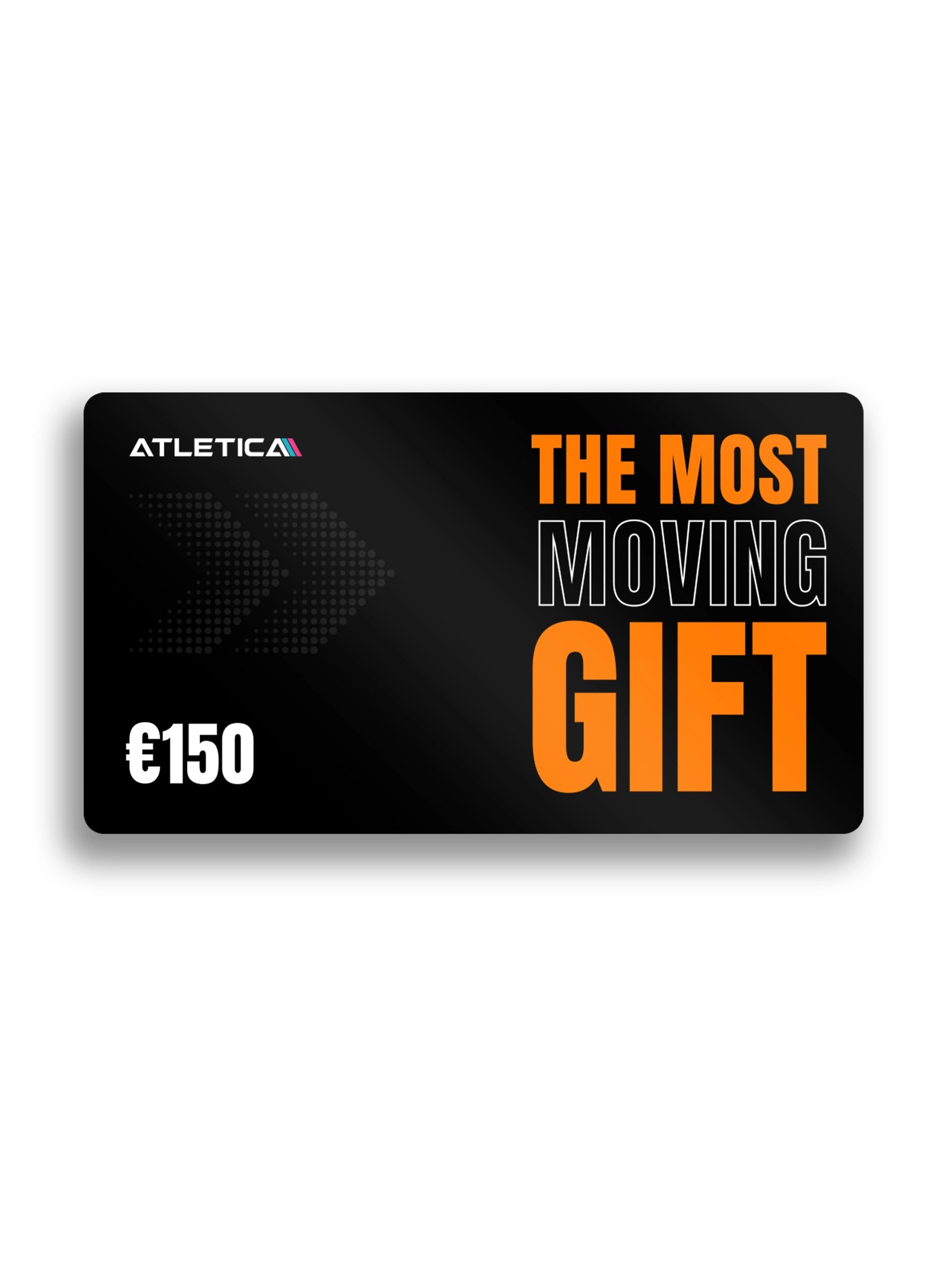 Atletica E-Gift Card 150€ - Hochwertiger Sport-Geschenkgutschein 150€, digital per E-Mail, für Fitnessgeräte