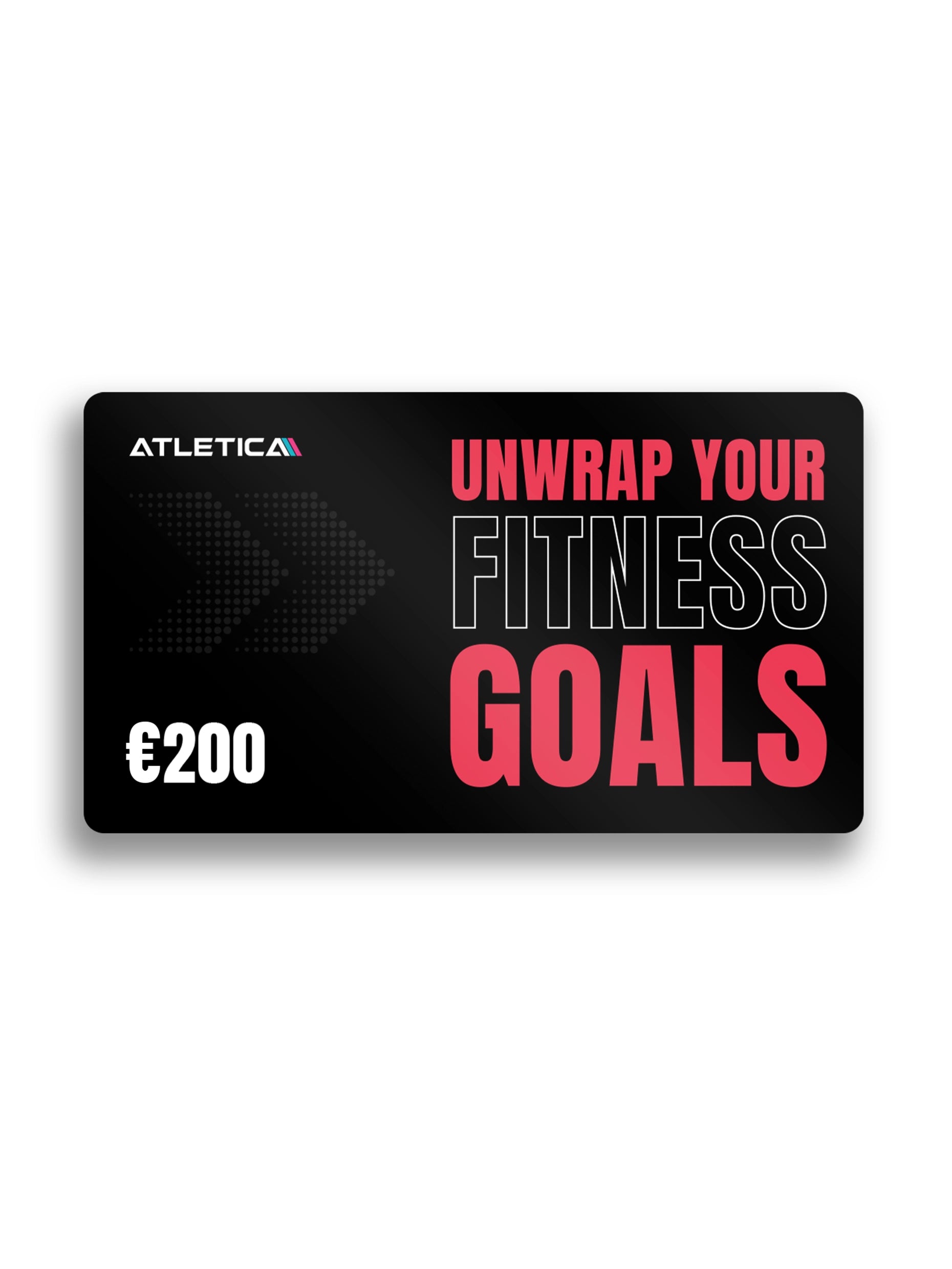 Atletica E-Gift Card 200€ - Hochwertiger Sport-Geschenkgutschein 200€, digital per E-Mail, ideal für Krafttraining-Equipment