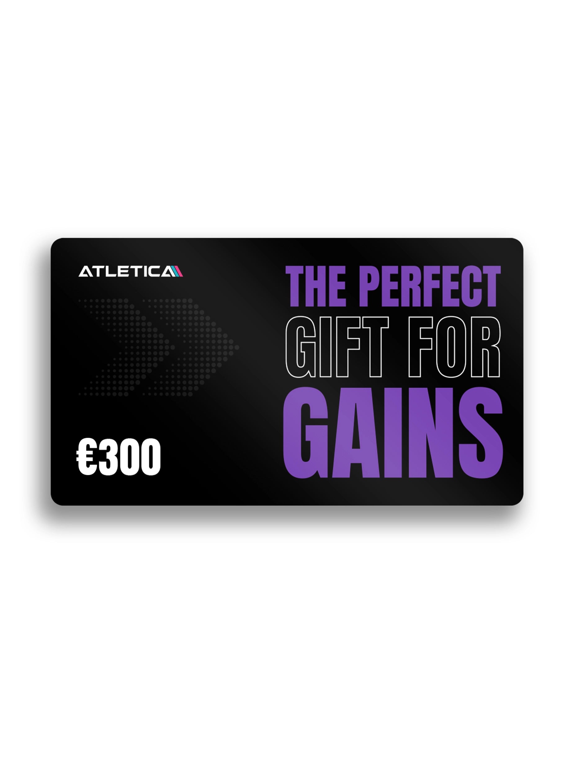 Atletica E-Gift Card 300€ - Hochwertiger Sport-Geschenkgutschein 300€, digital per E-Mail, für Fitness Equipment