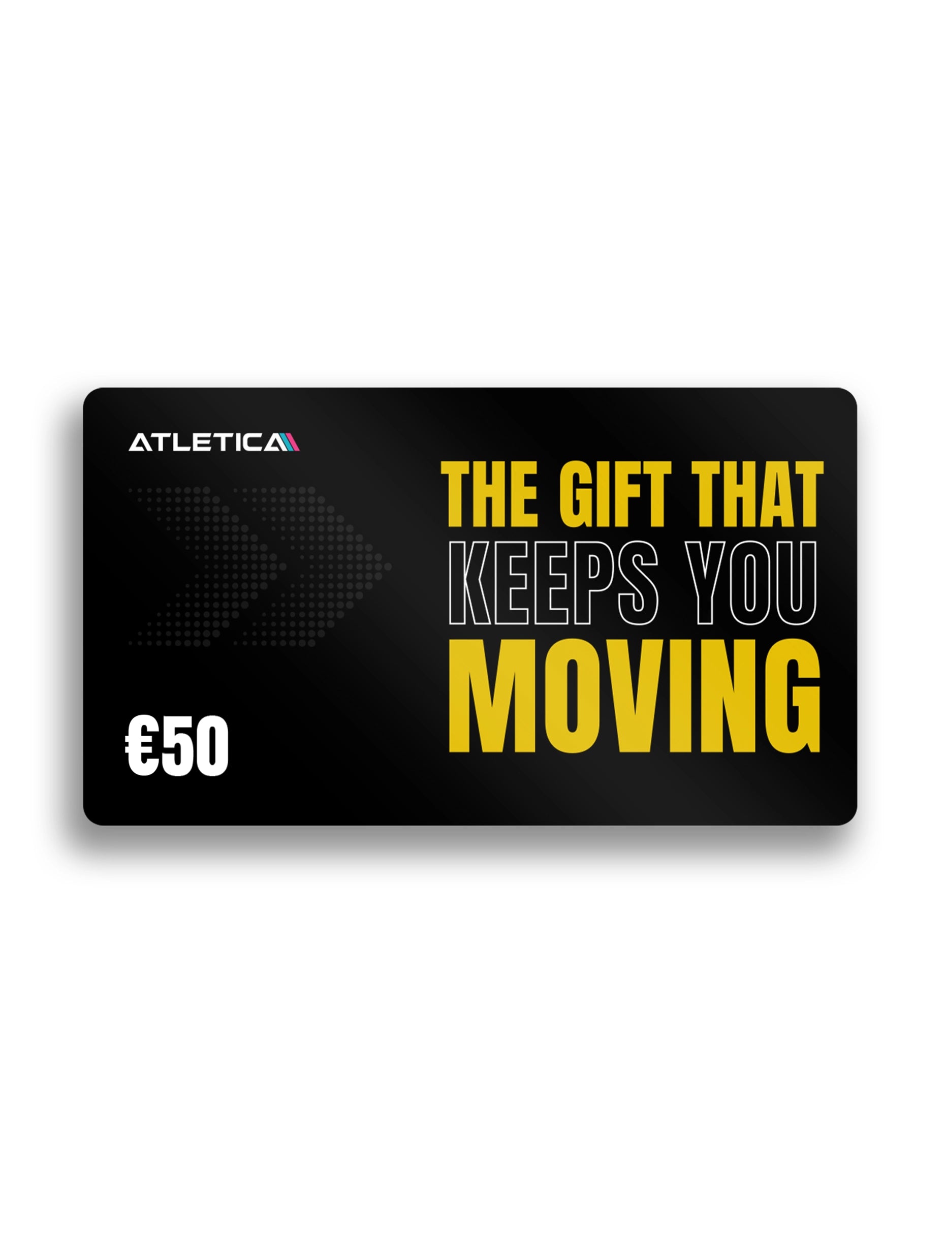 Atletica E-Gift Card 50€ - Geschenkgutschein 50€ für Fitnessgeräte, digital per E-Mail