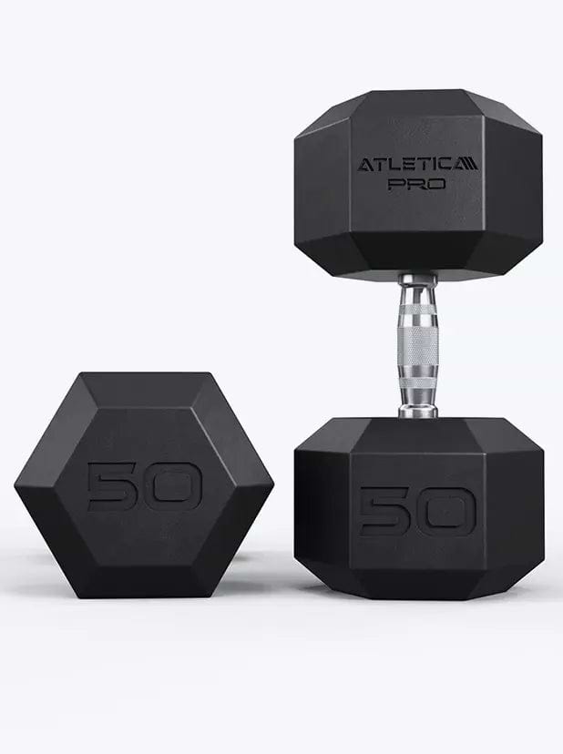 Hexagon Kurzhanteln Pro von Atletica, 50kg Paar