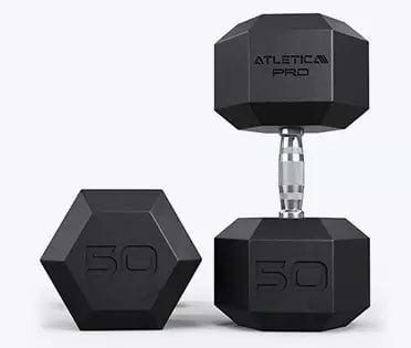 Kurzhanteln Hexagon Pro von Atletica, 50kg