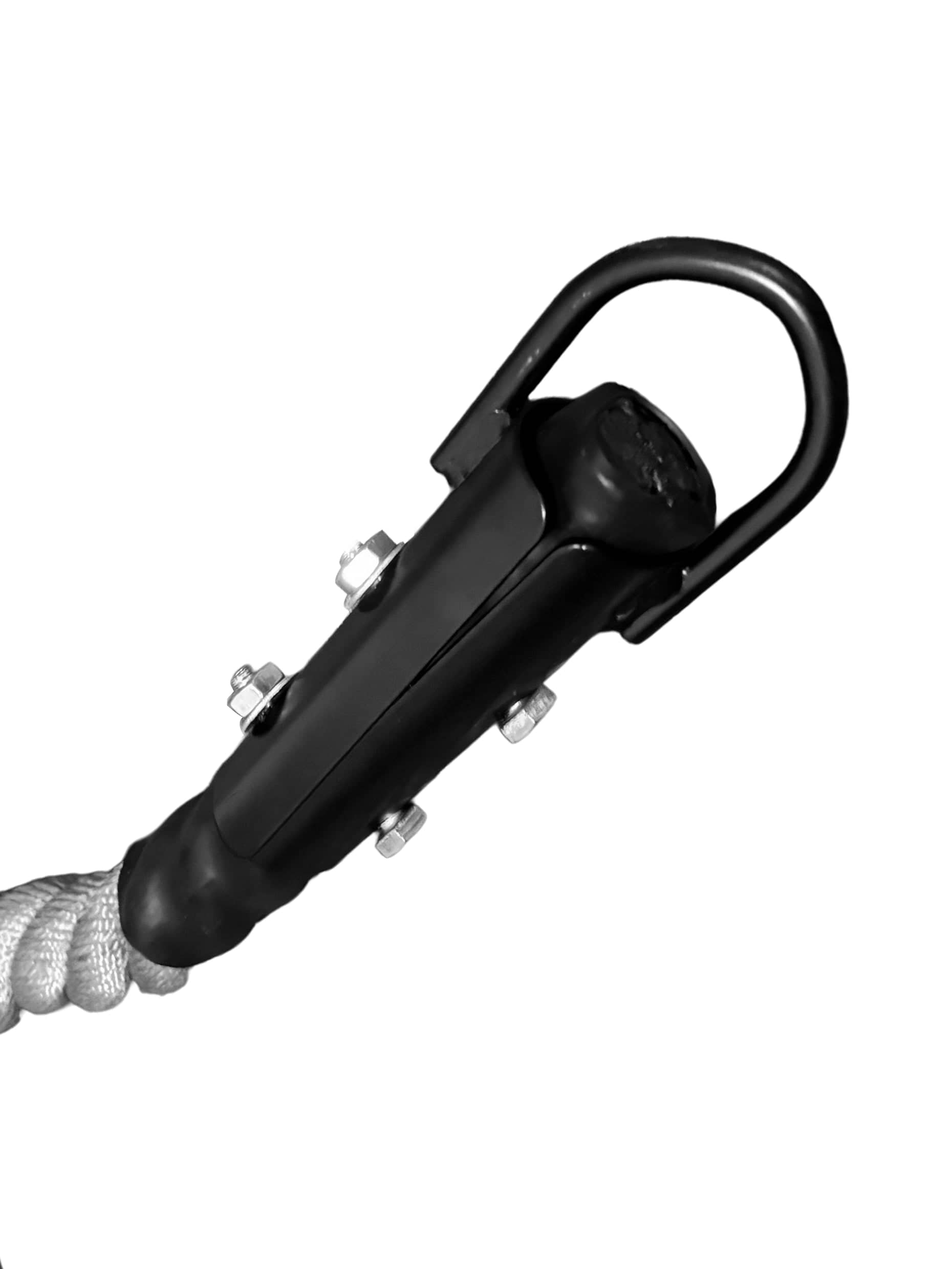 HRX Power Rope 12m: Massiver Haken für eine sichere und stabile Befestigung