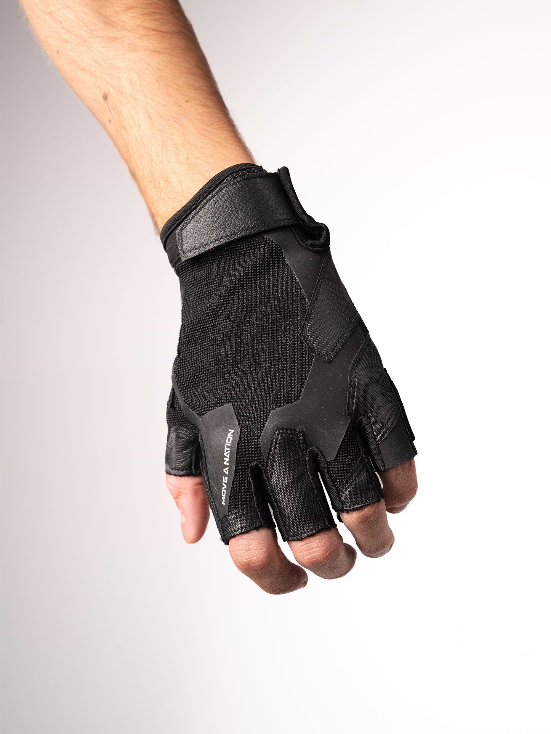 Half Finger Gloves | Schwarz