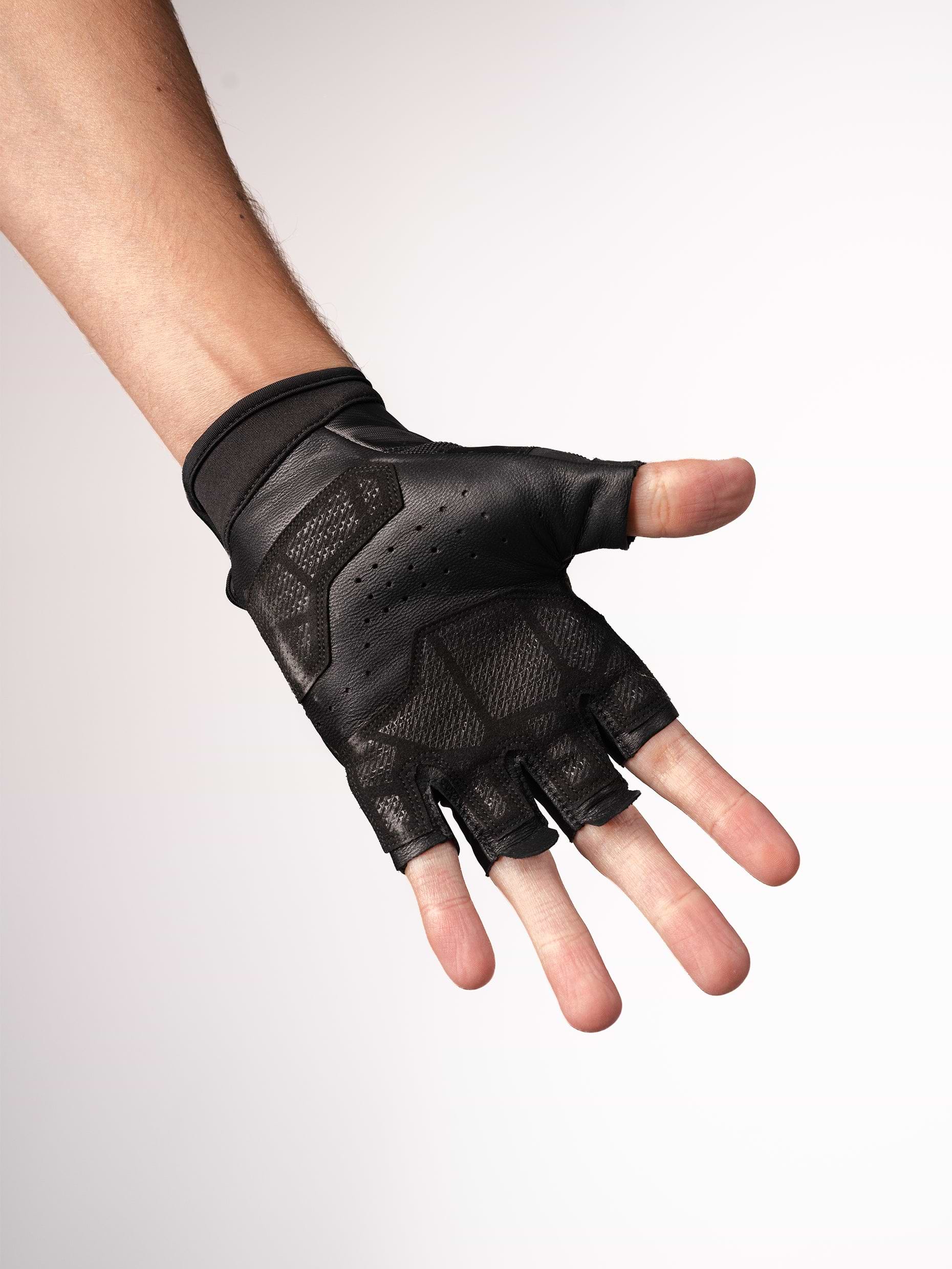 Half Finger Gloves | Schwarz