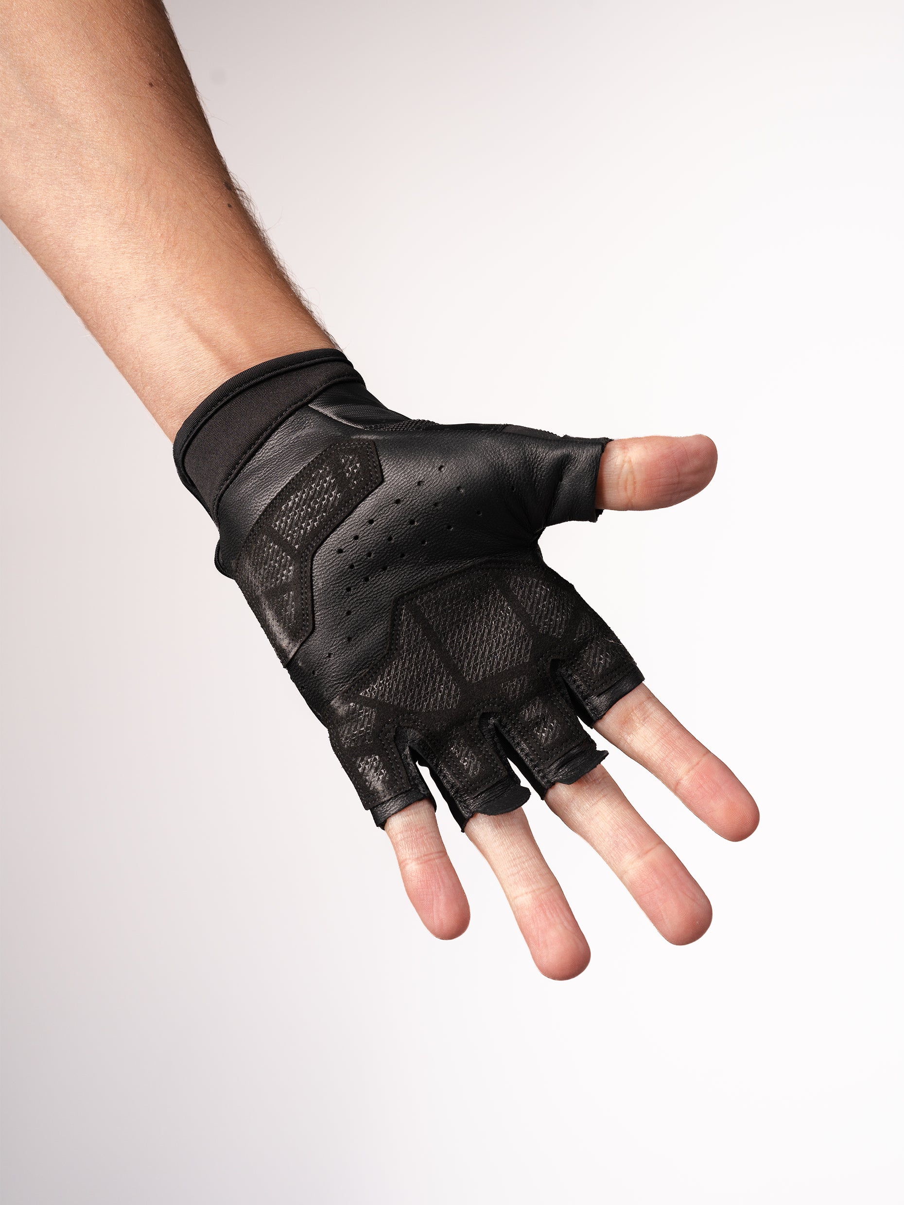 Half Finger Gloves | Schwarz