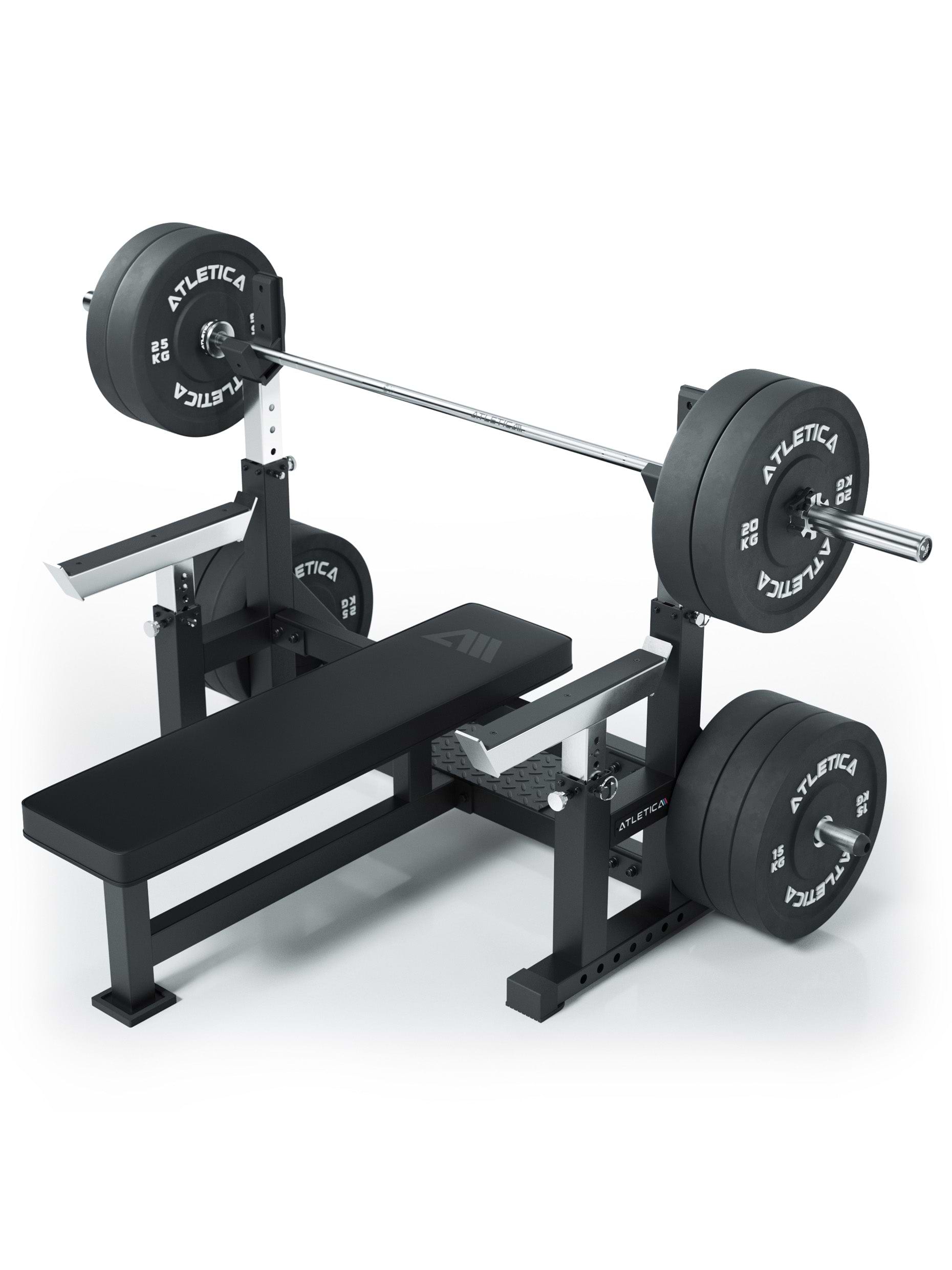 Drückerbank B15: für den Einsatz in Fitnessstudios