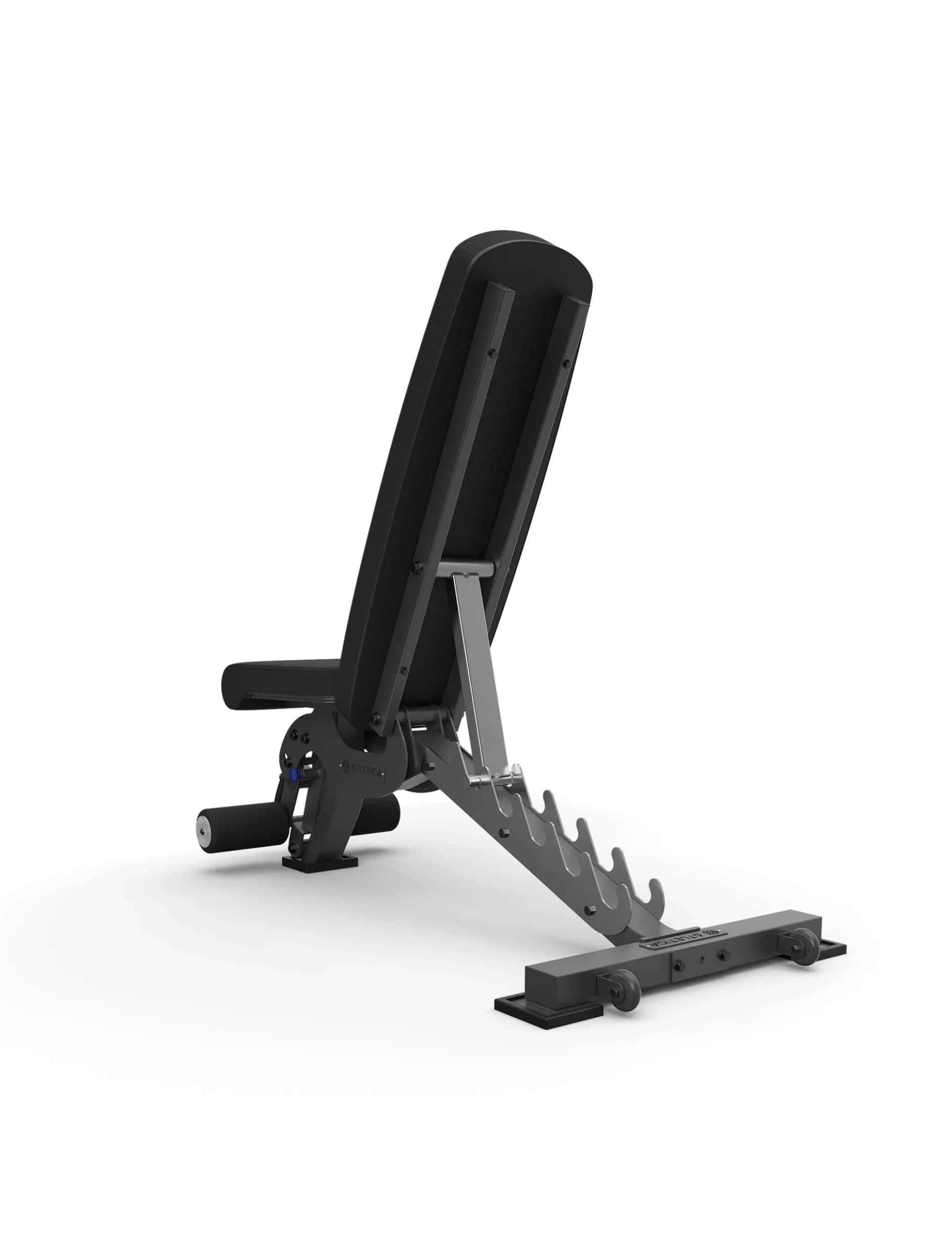 Hantelbank B6, negativ verstellbar: für Fitnesstraining mit Kurzhanteln und Langhanteln, 