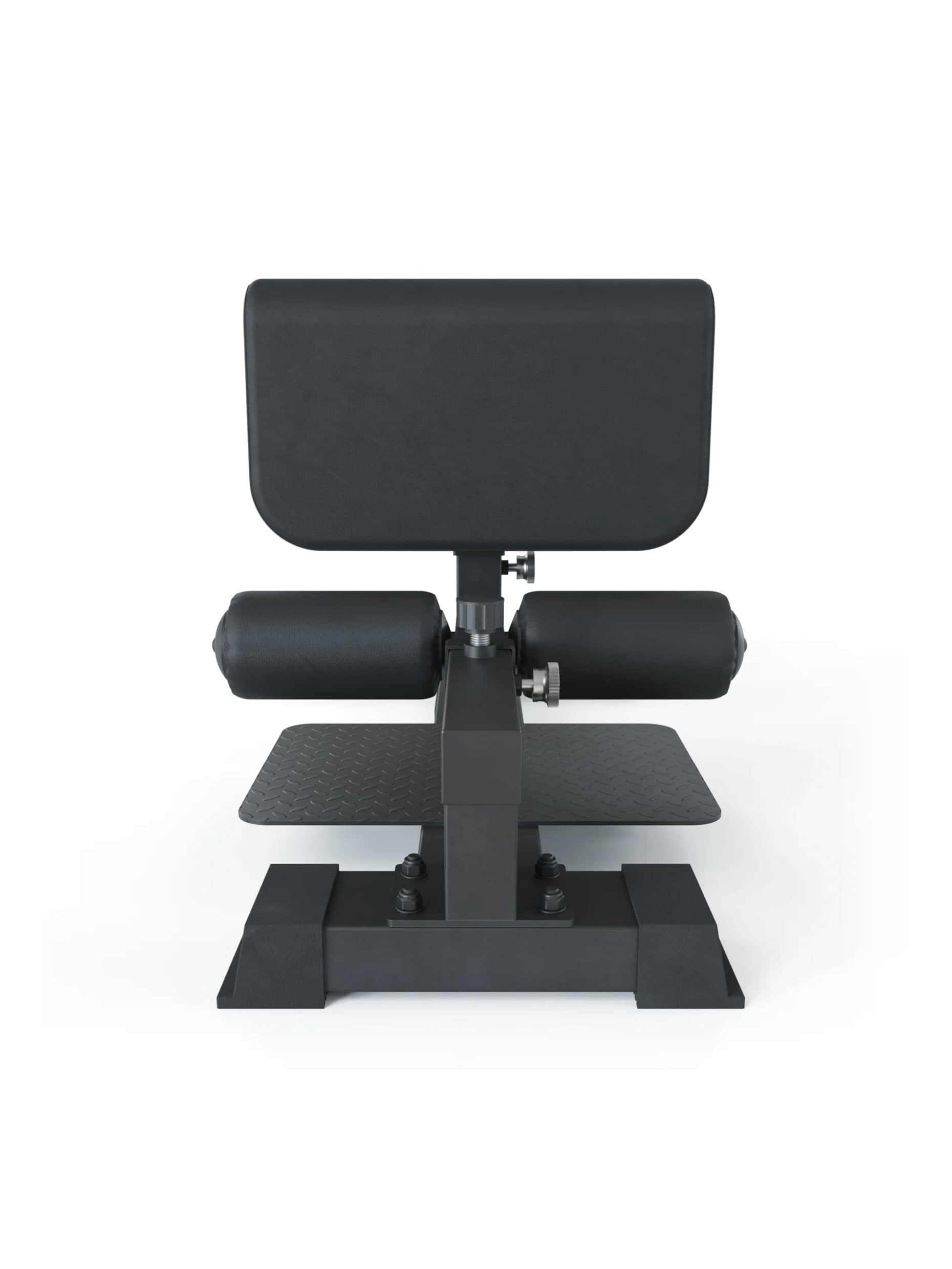 Hantelbank: Squat Bench | Einstellbare Beinpolster | Eigengewicht 28kg | Belastbarkeit 350kg | Leicht zu verstauen