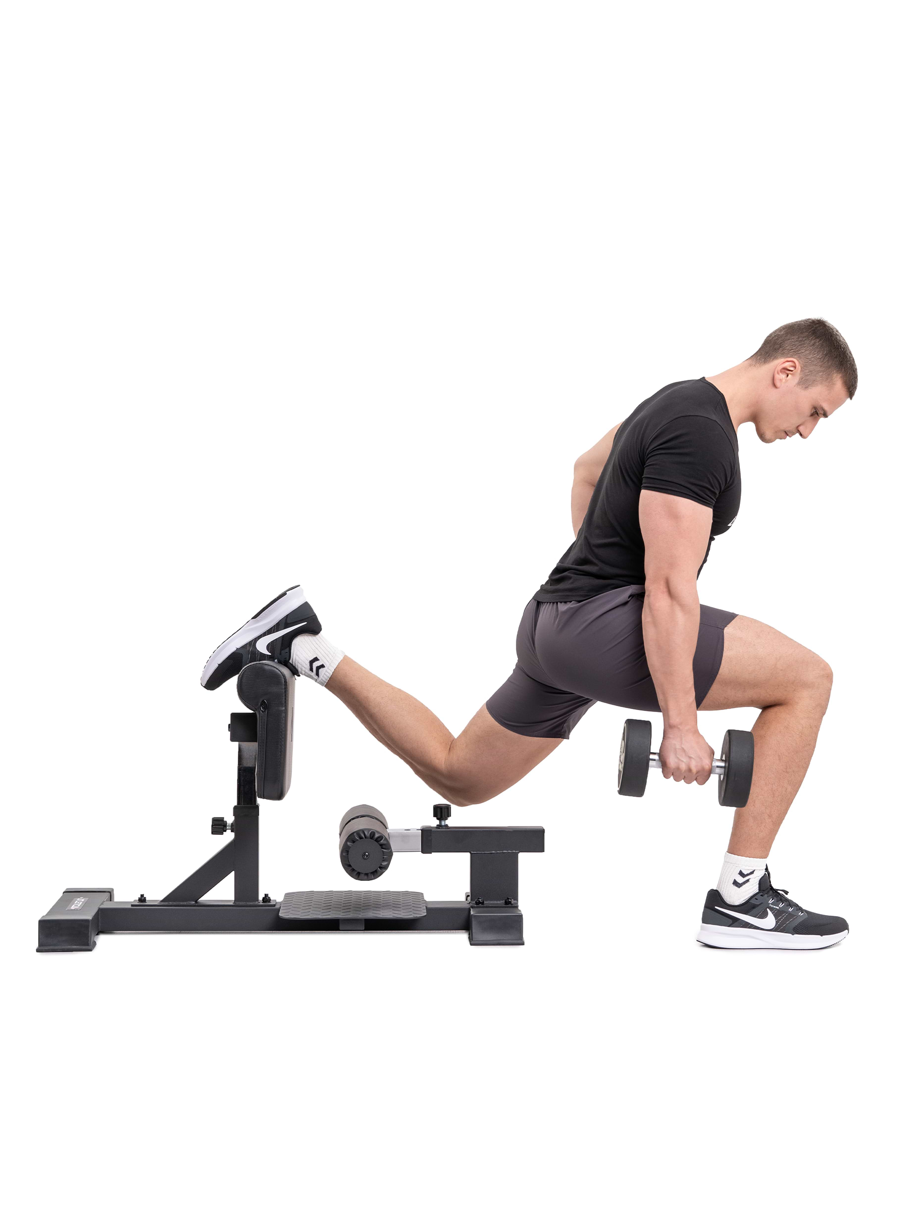 Beintrainer Hantelbank: Lunges
