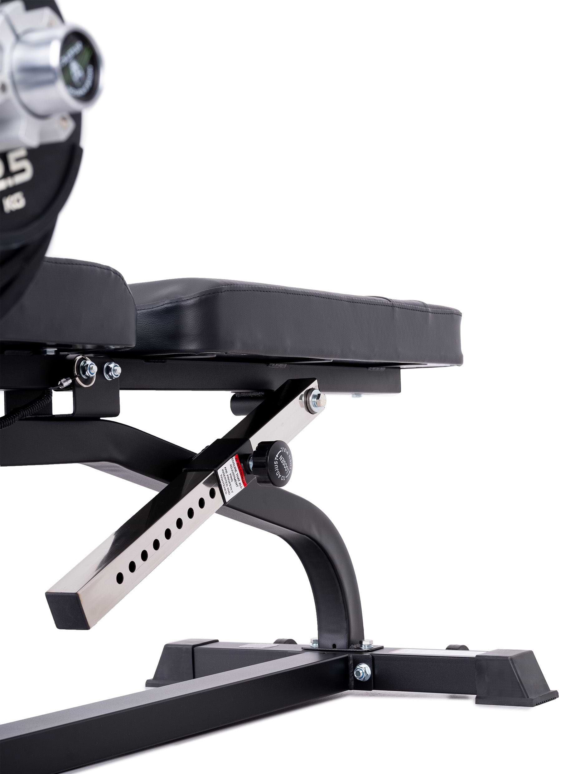 Hantelbank ATLETICA X-BENCH | 650kg Belastbarkeit | 8cm dickes Polster